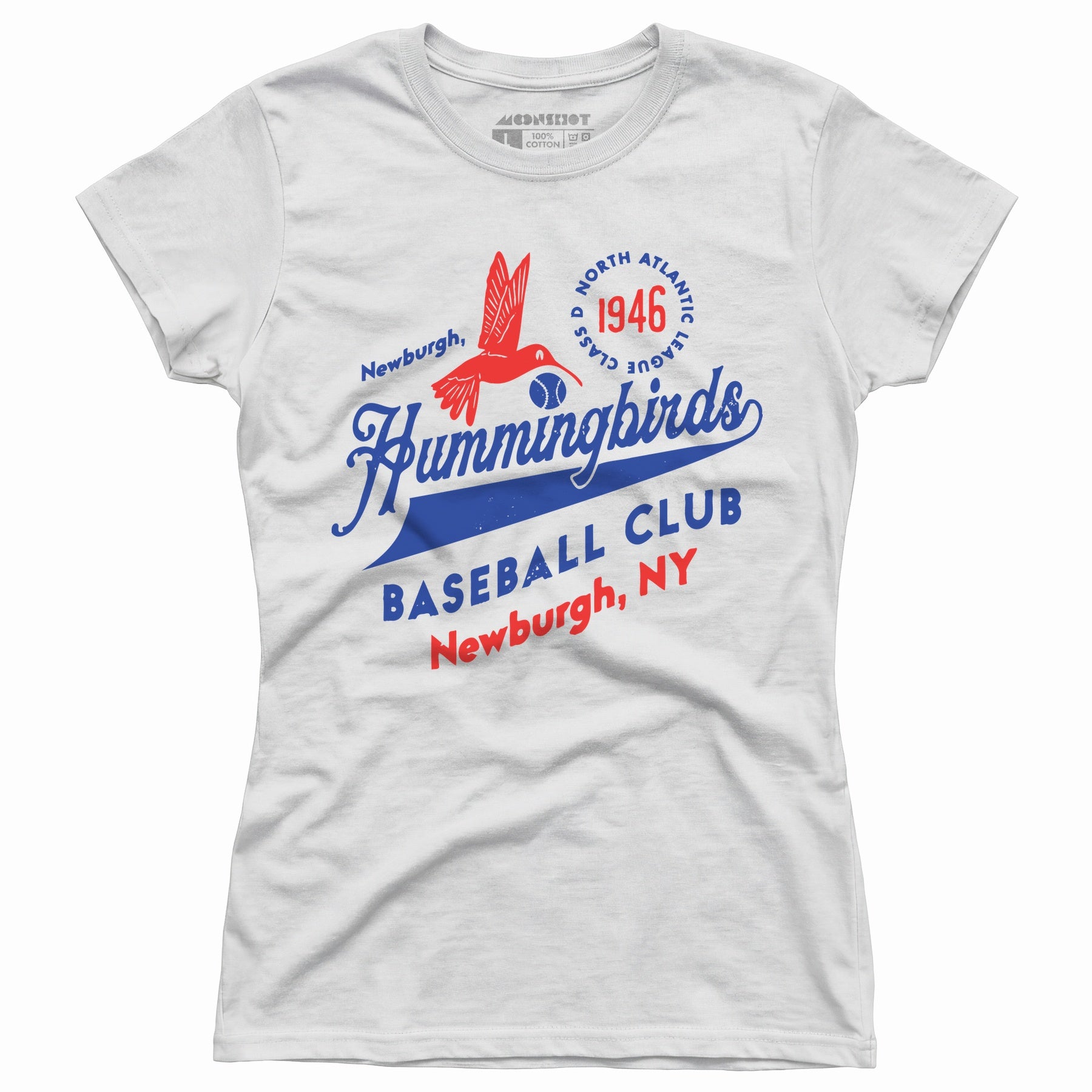Newburgh Hummingbirds - New York - Vintage Defunct Baseball Teams - Women's T-Shirt