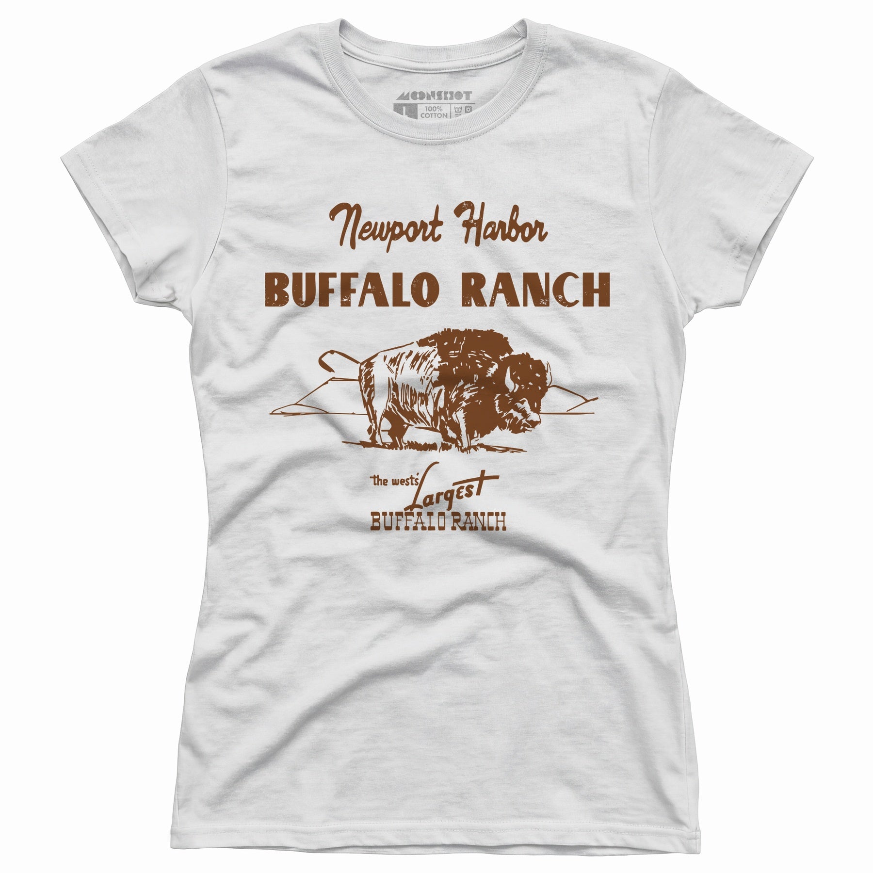 Newport Harbor Buffalo Ranch - Newport Beach, CA - Women's T-Shirt