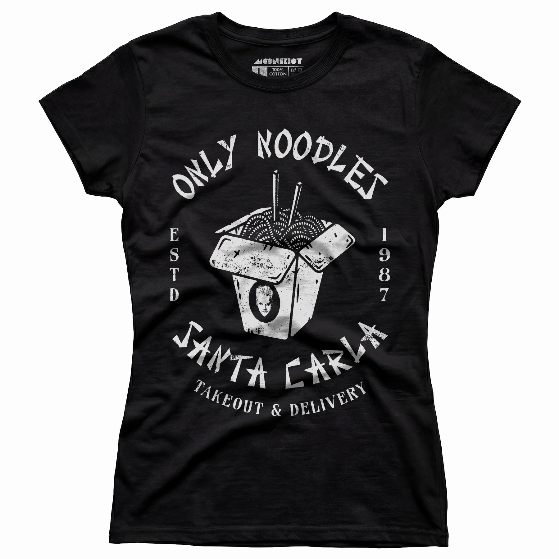 Only Noodles Takeout & Delivery - Santa Carla - Women's T-Shirt