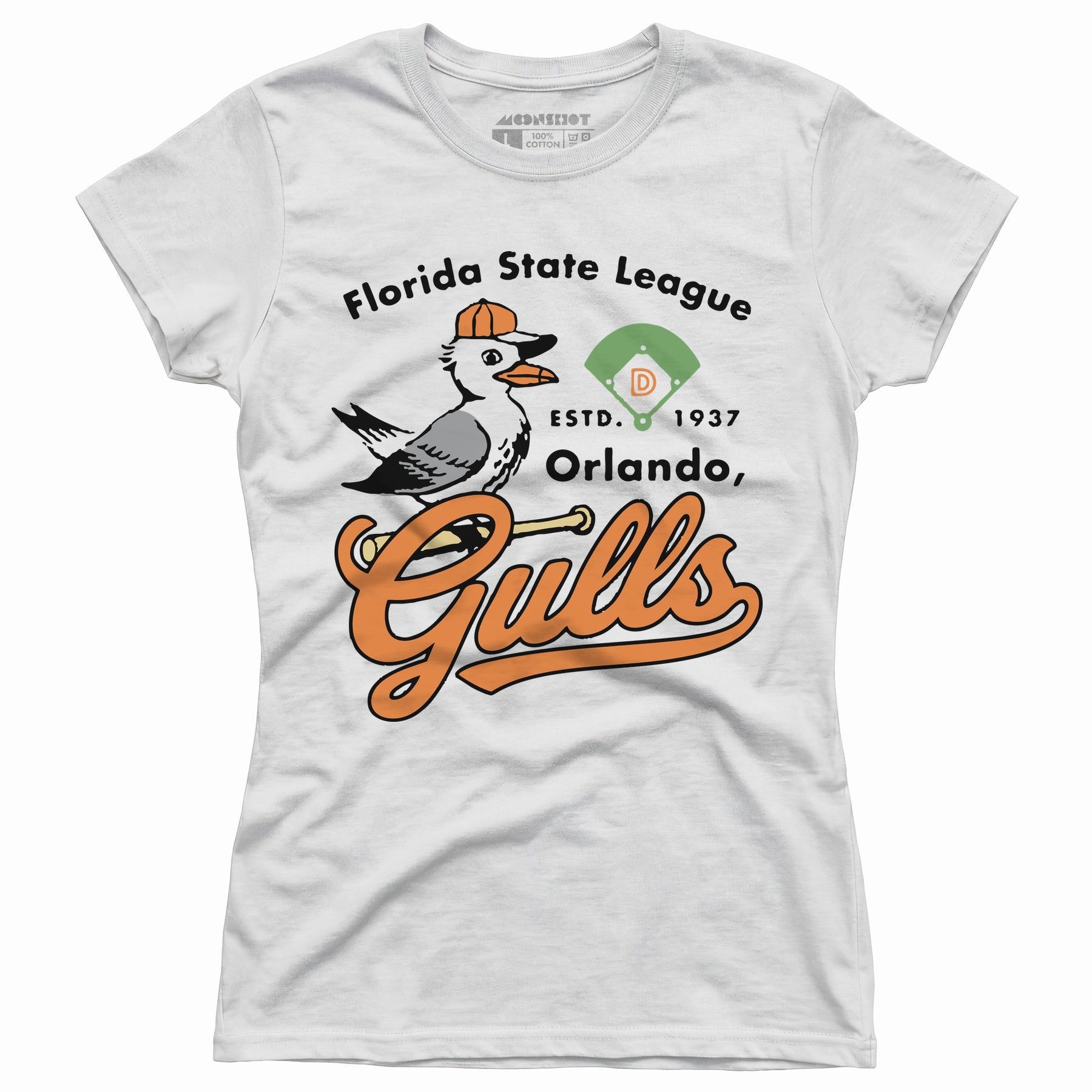 Orlando Gulls - Florida - Vintage Defunct Baseball Teams - Women's T-Shirt