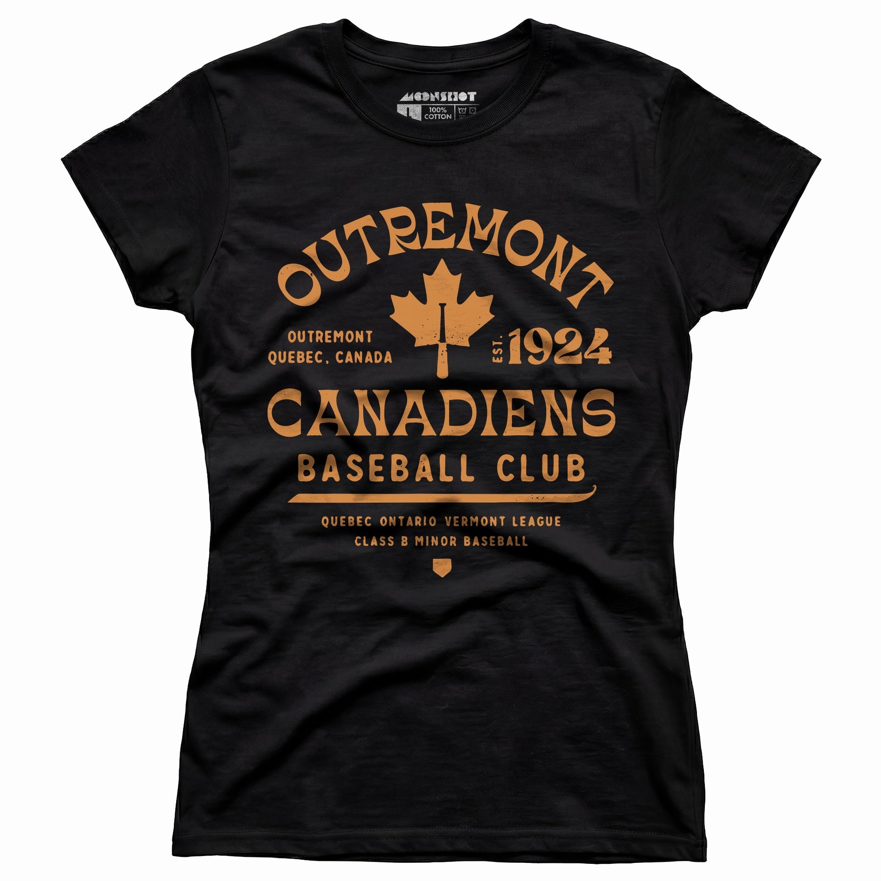 Outremont Canadiens - Canada - Vintage Defunct Baseball Teams - Women's T-Shirt