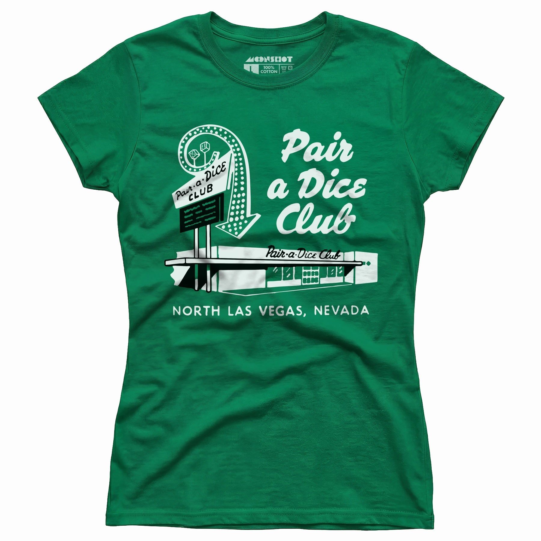 Pair a Dice Club - Vintage Las Vegas - Women's T-Shirt