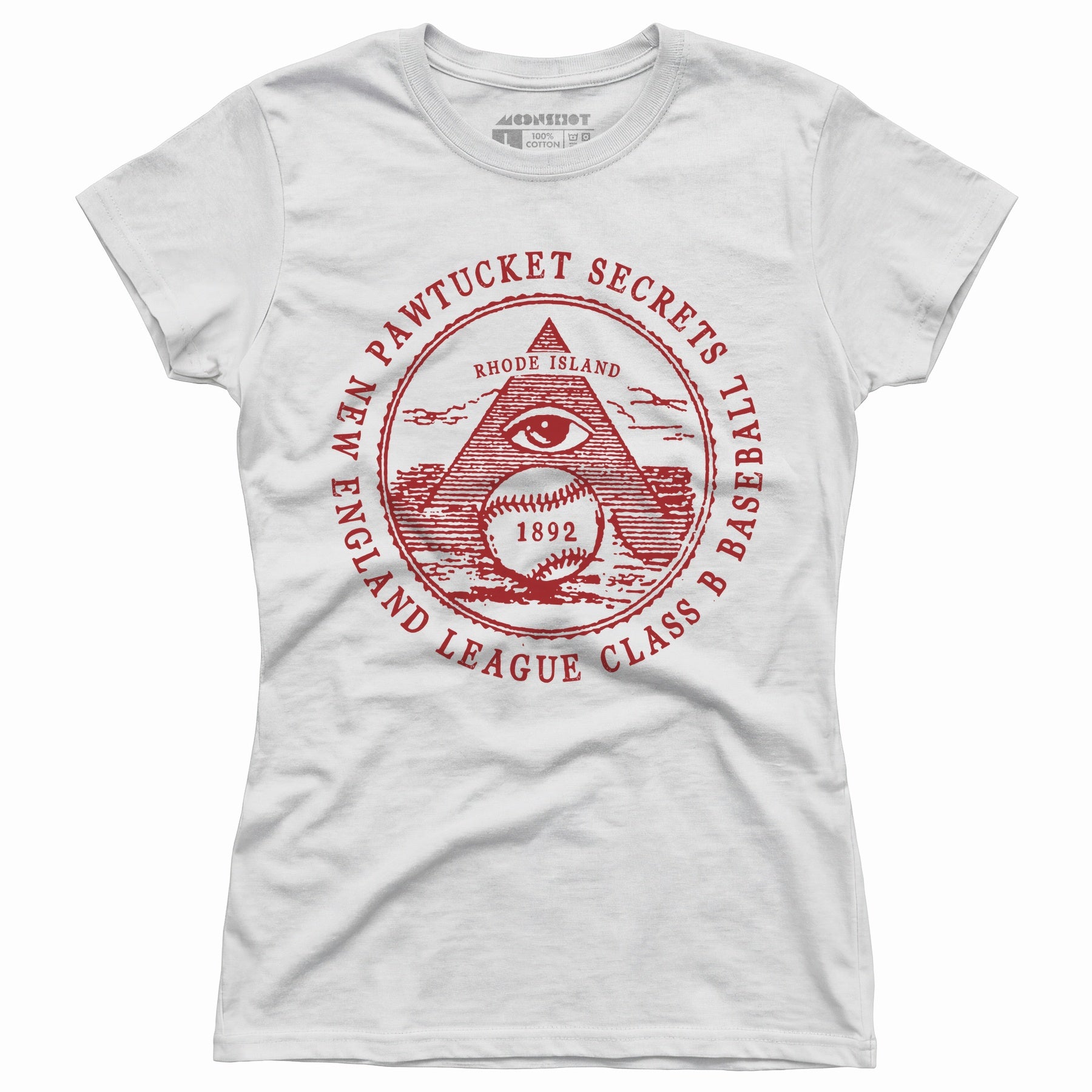 Pawtucket Secrets - Rhode Island - Vintage Defunct Baseball Teams - Women's T-Shirt
