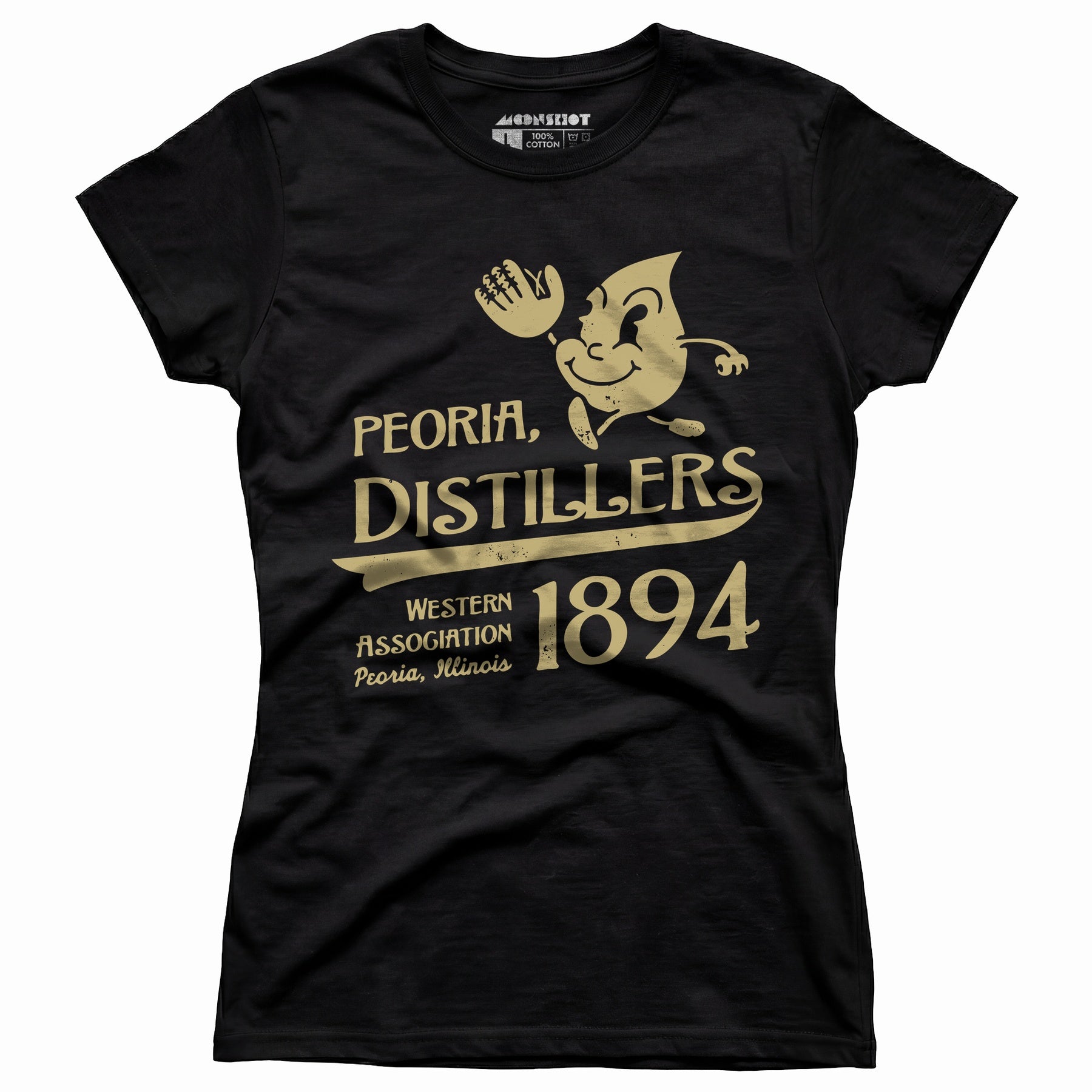 Peoria Distillers - Illinois - Vintage Defunct Baseball Teams - Women's T-Shirt