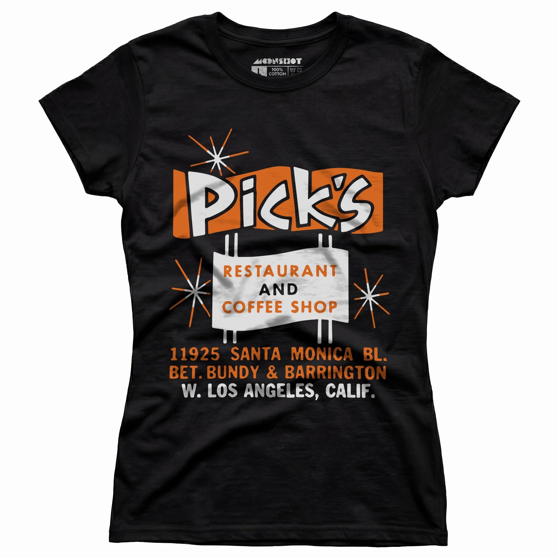 Pick's - Los Angeles, CA - Vintage Restaurant - Women's T-Shirt