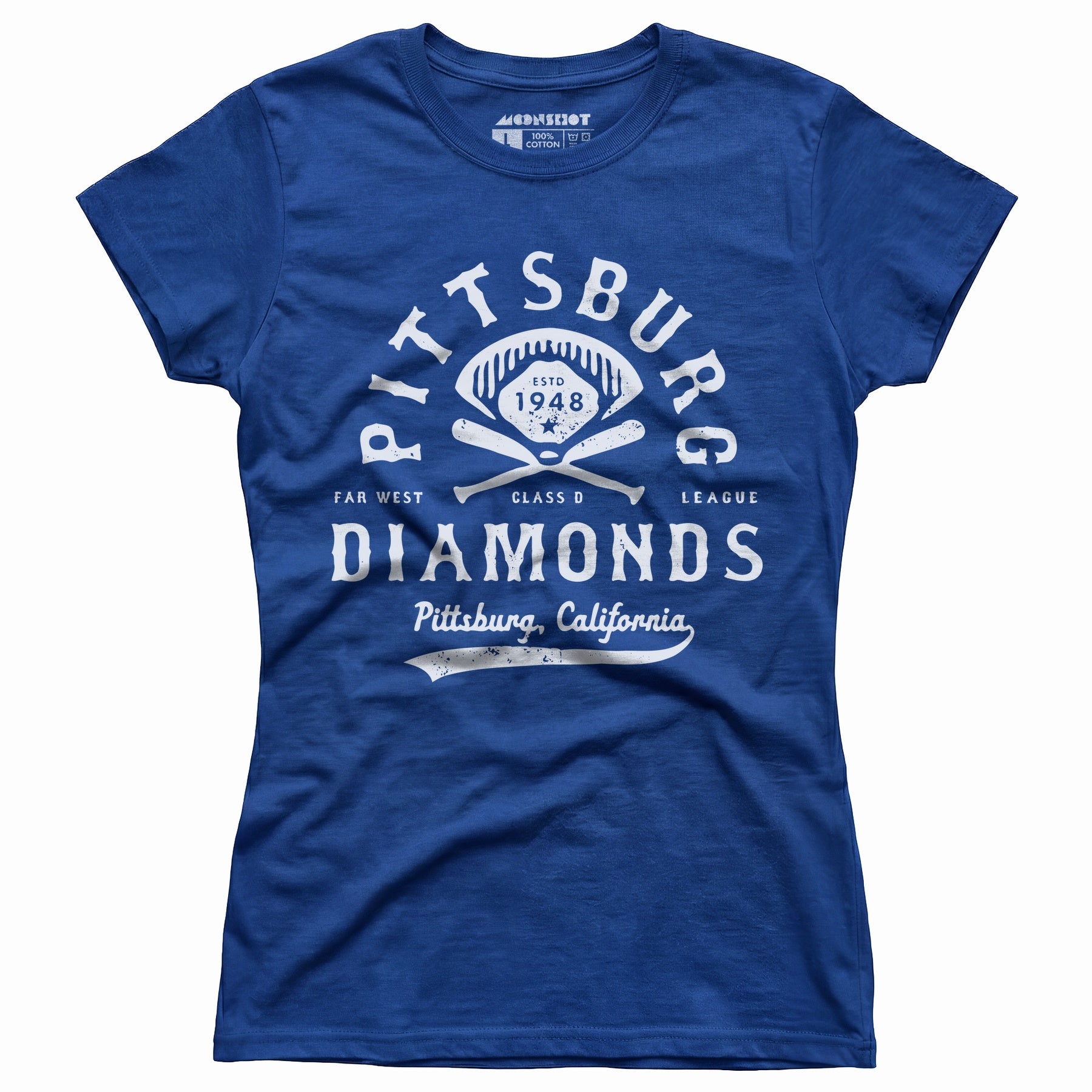 Pittsburg Diamonds - California - Vintage Defunct Baseball Teams - Women's T-Shirt