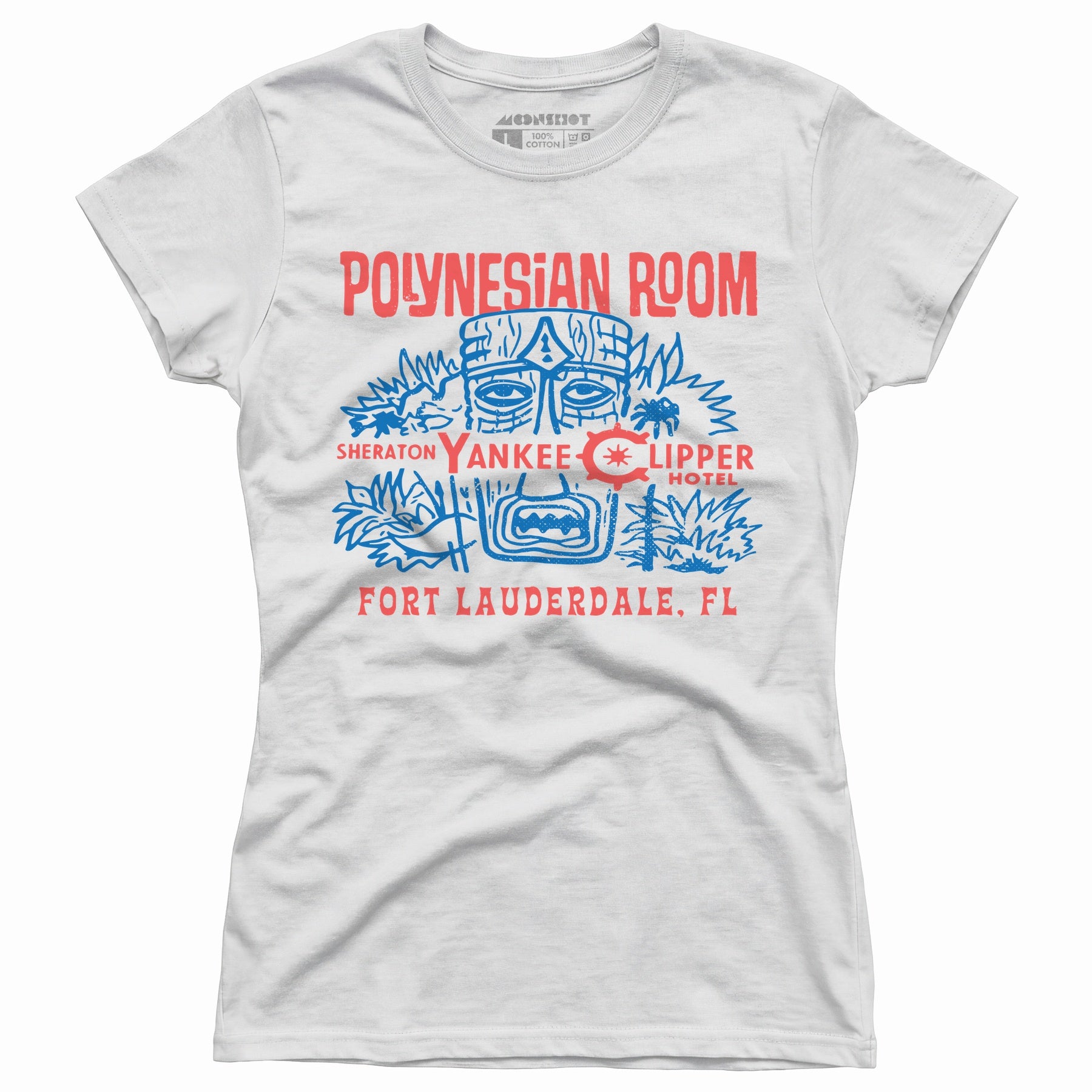 Polynesian Room - Fort Lauderdale, FL - Vintage Tiki Bar - Women's T-Shirt
