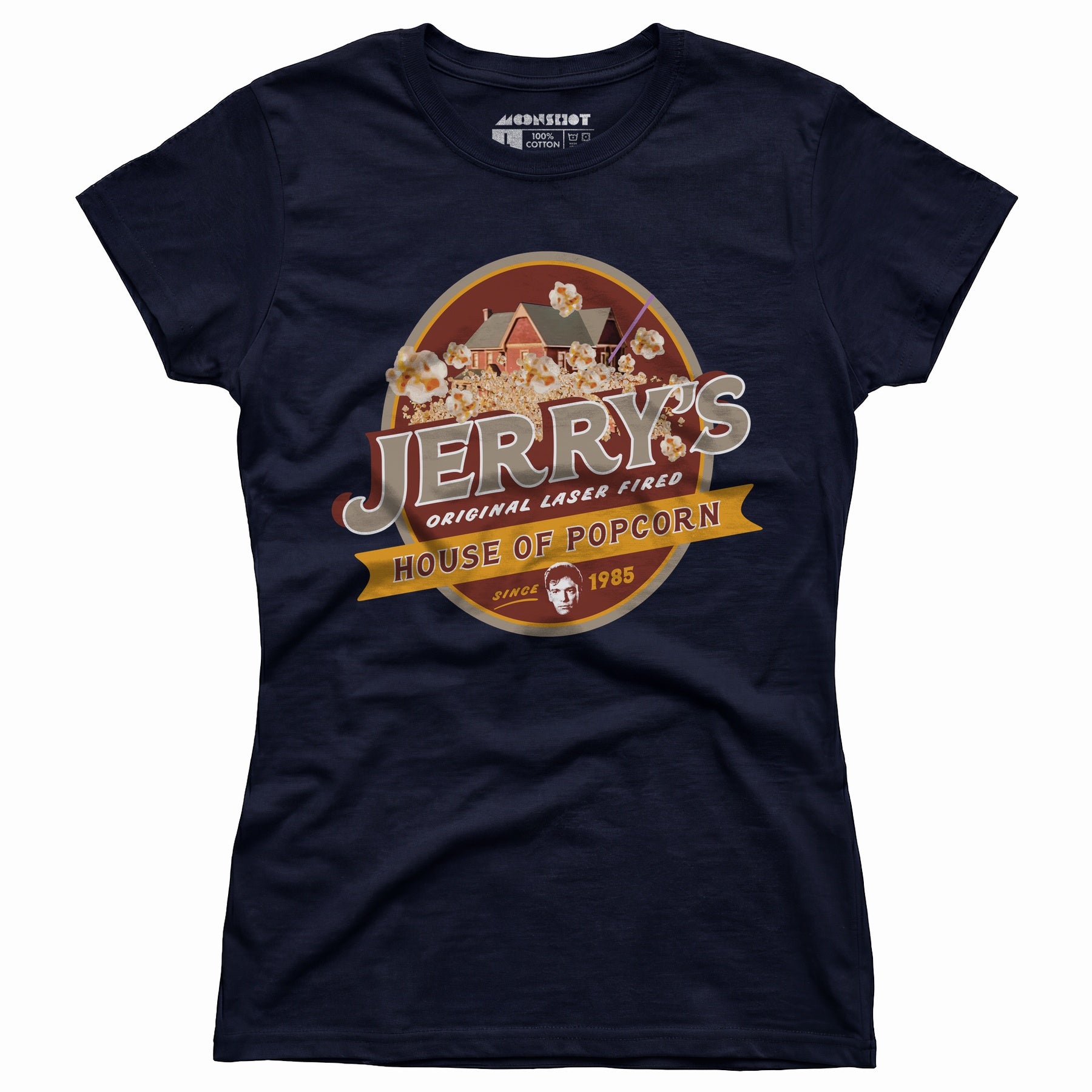 Real Genius - Jerry's House of Popcorn - Women's T-Shirt