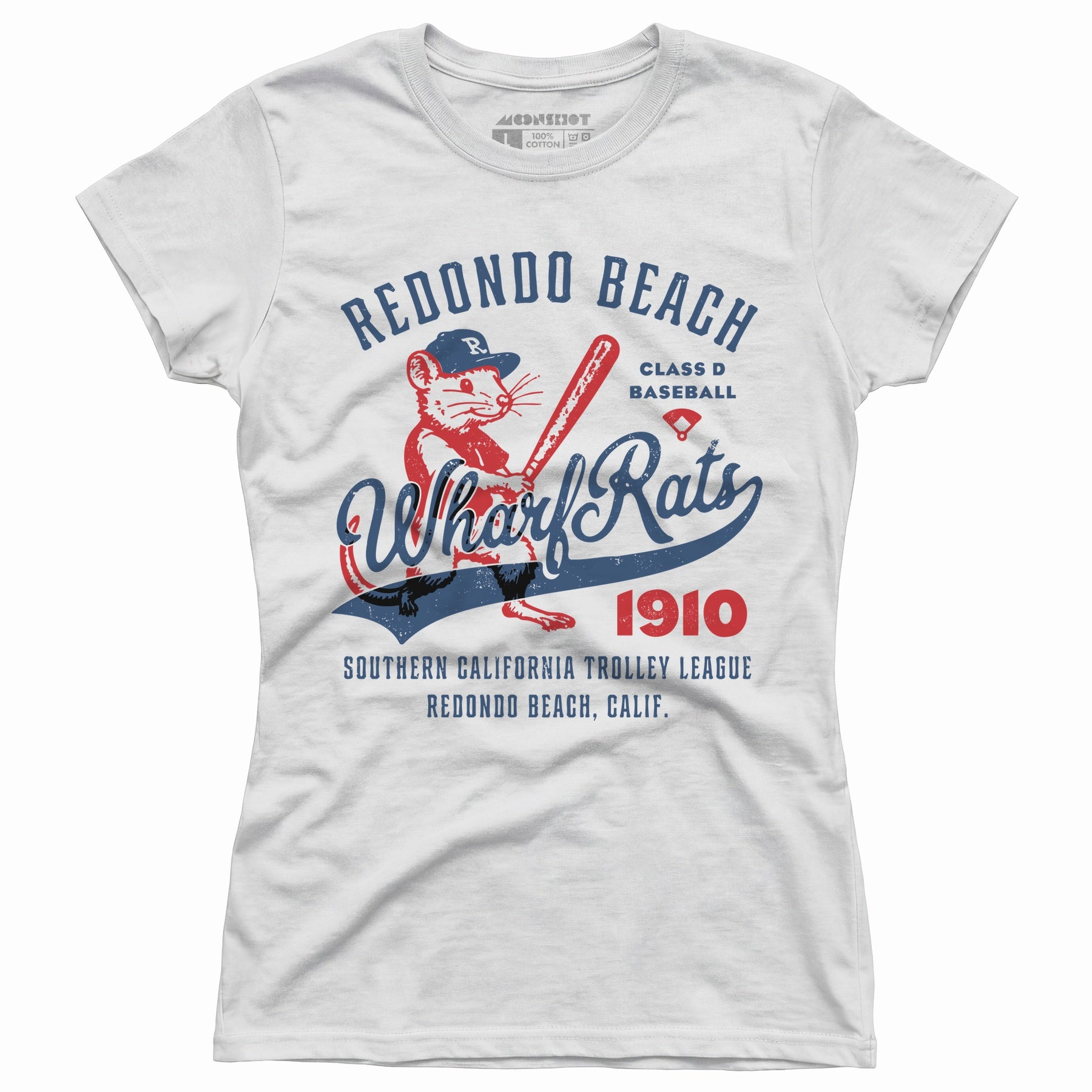 Redondo Beach Wharf Rats - California - Vintage Defunct Baseball Teams - Women's T-Shirt