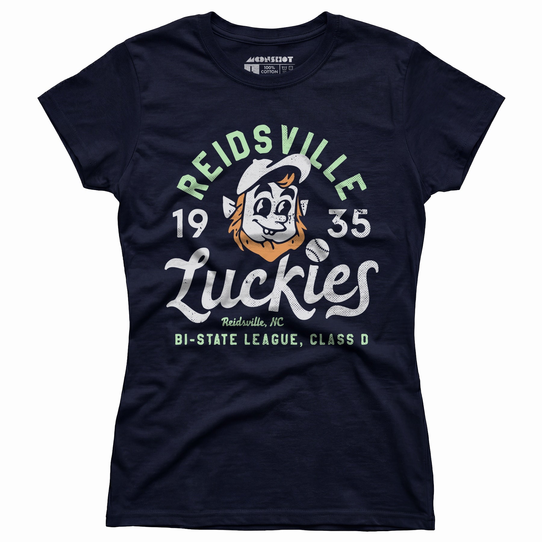 Reidsville Luckies - North Carolina - Vintage Defunct Baseball Teams - Women's T-Shirt