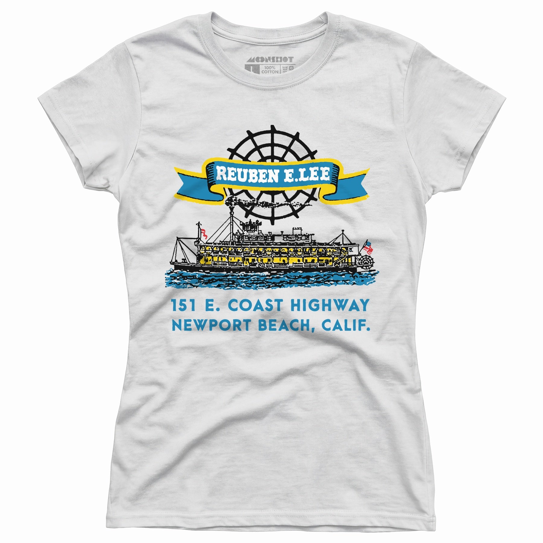 Reuben E. Lee - Newport Beach, CA - Vintage Restaurant - Women's T-Shirt