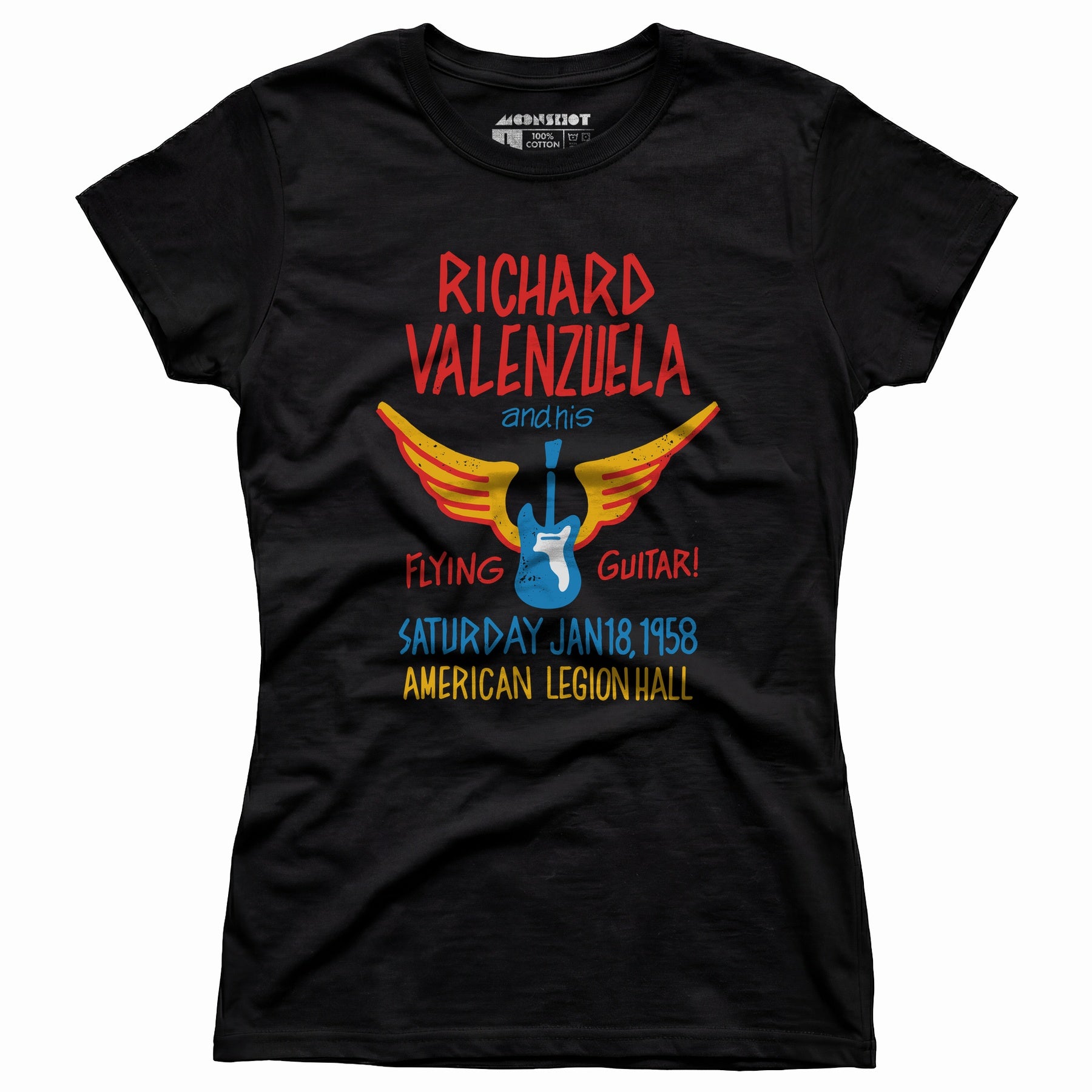 Richard Valenzuela and His Flying Guitar - Women's T-Shirt
