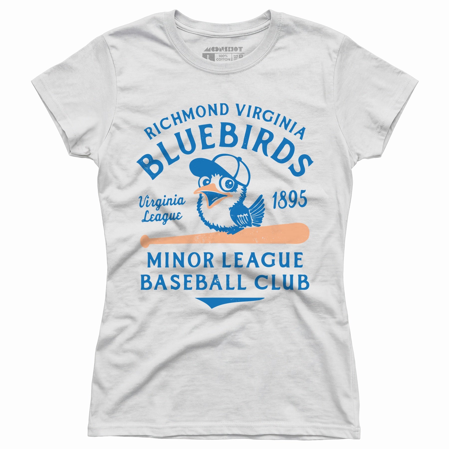 Richmond Bluebirds - Virginia - Vintage Defunct Baseball Teams - Women's T-Shirt