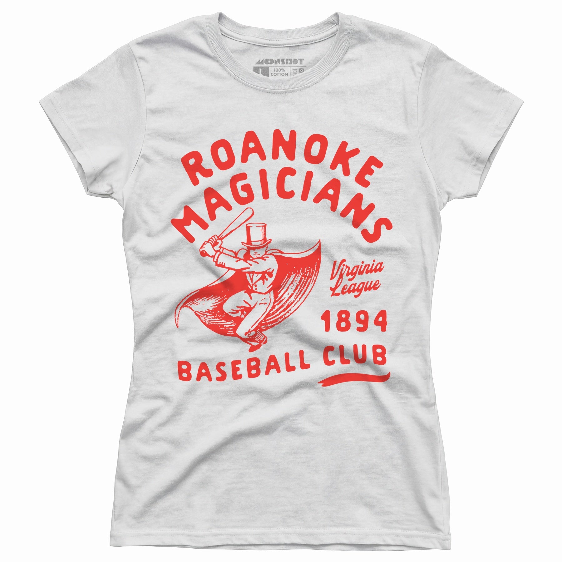 Roanoke Magicians - Virginia - Vintage Defunct Baseball Teams - Women's T-Shirt