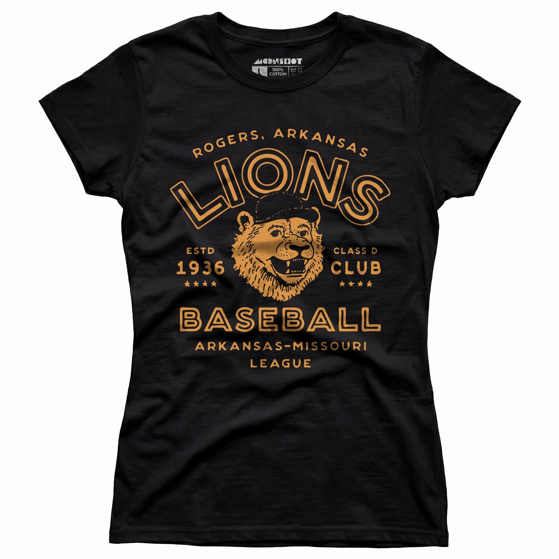 Rogers Lions - Arkansas - Vintage Defunct Baseball Teams - Women's T-Shirt