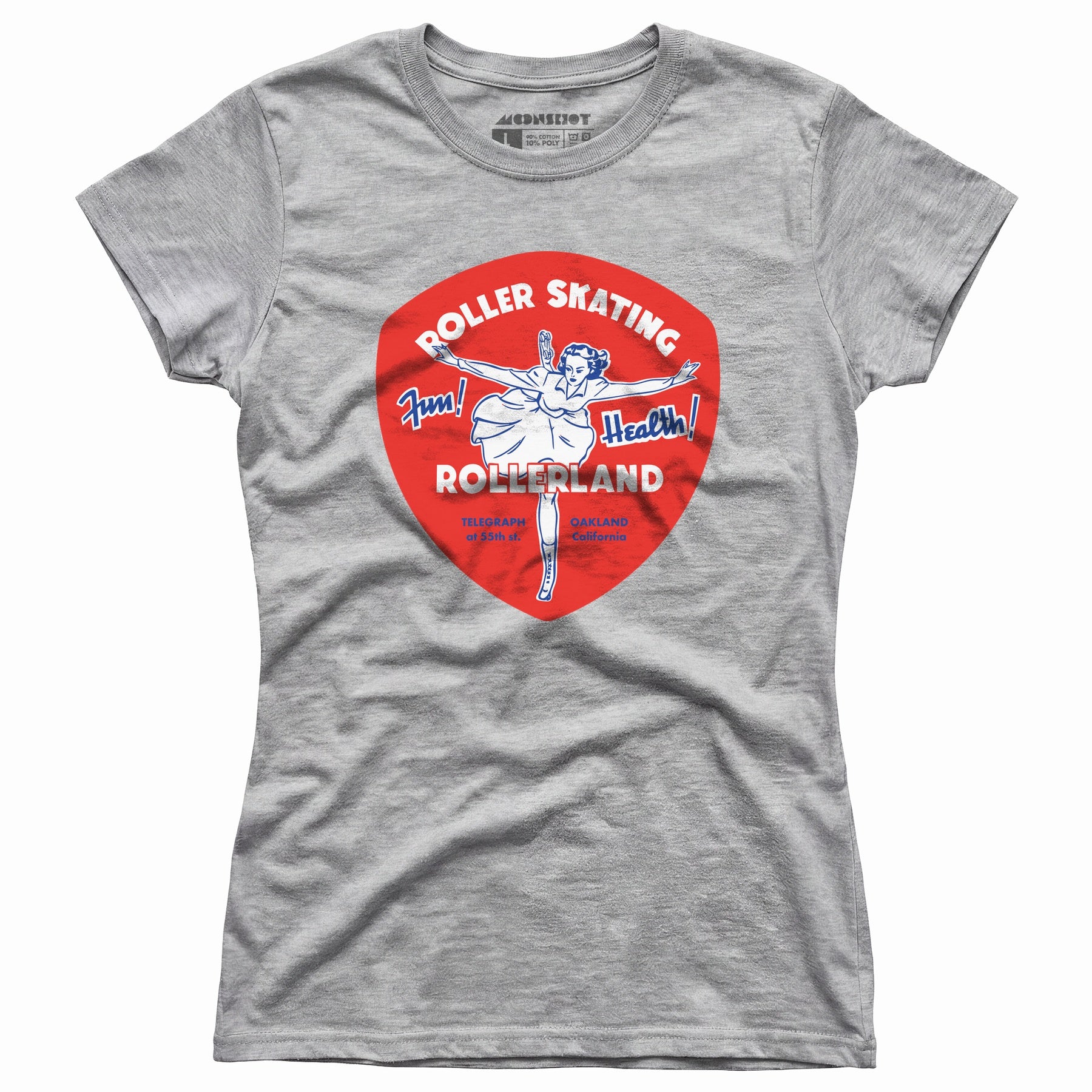 Rollerland - Oakland, CA - Vintage Roller Rink - Women's T-Shirt