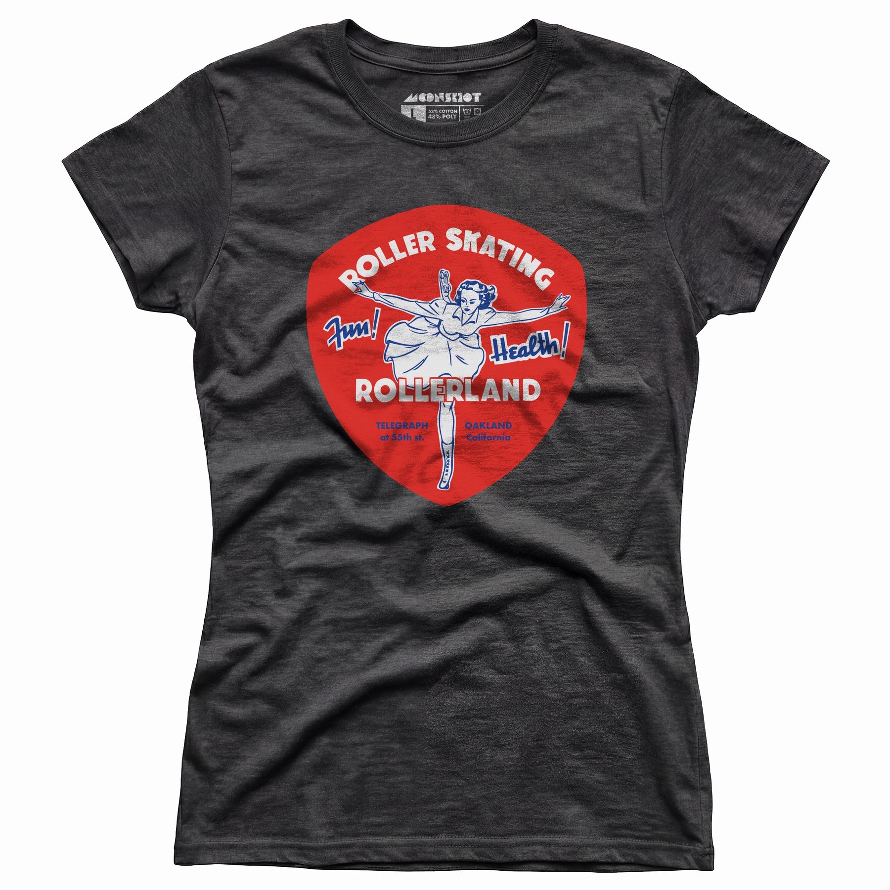 Rollerland - Oakland, CA - Vintage Roller Rink - Women's T-Shirt