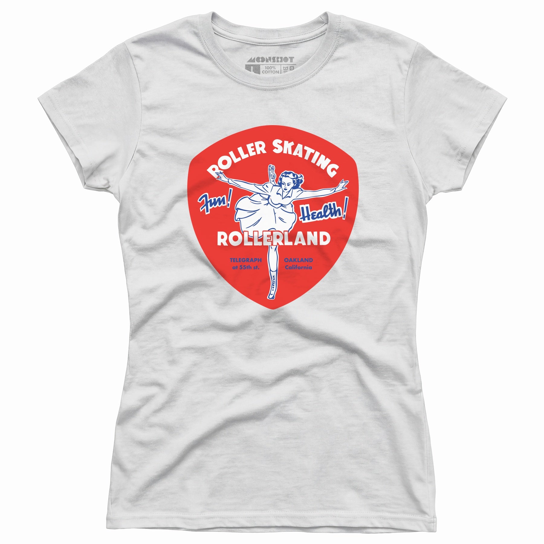 Rollerland - Oakland, CA - Vintage Roller Rink - Women's T-Shirt