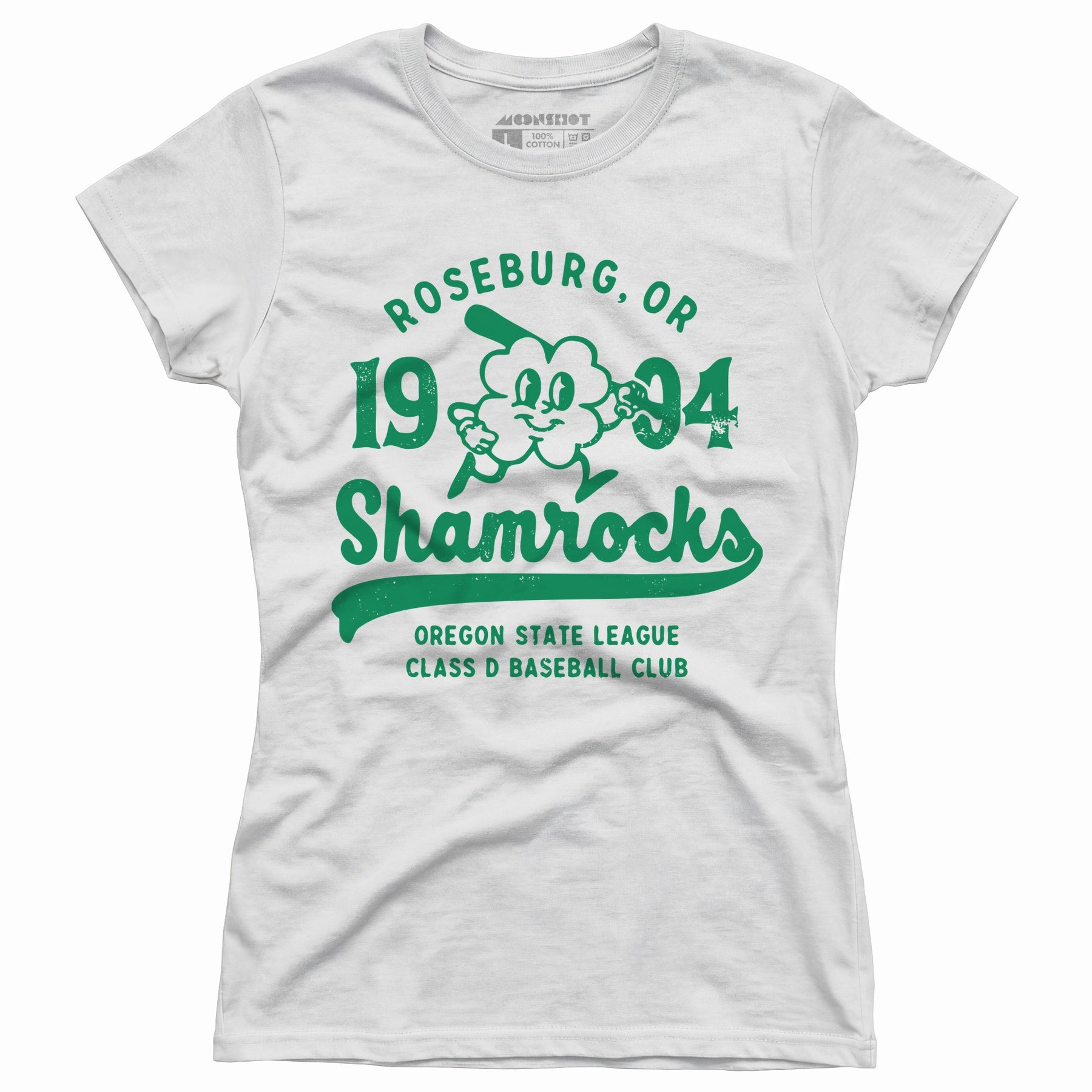 Roseburg Shamrocks - Oregon - Vintage Defunct Baseball Teams - Women's T-Shirt