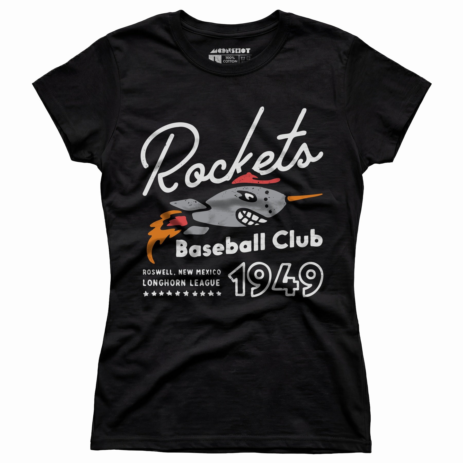Roswell Rockets - New Mexico - Vintage Defunct Baseball Teams - Women's T-Shirt