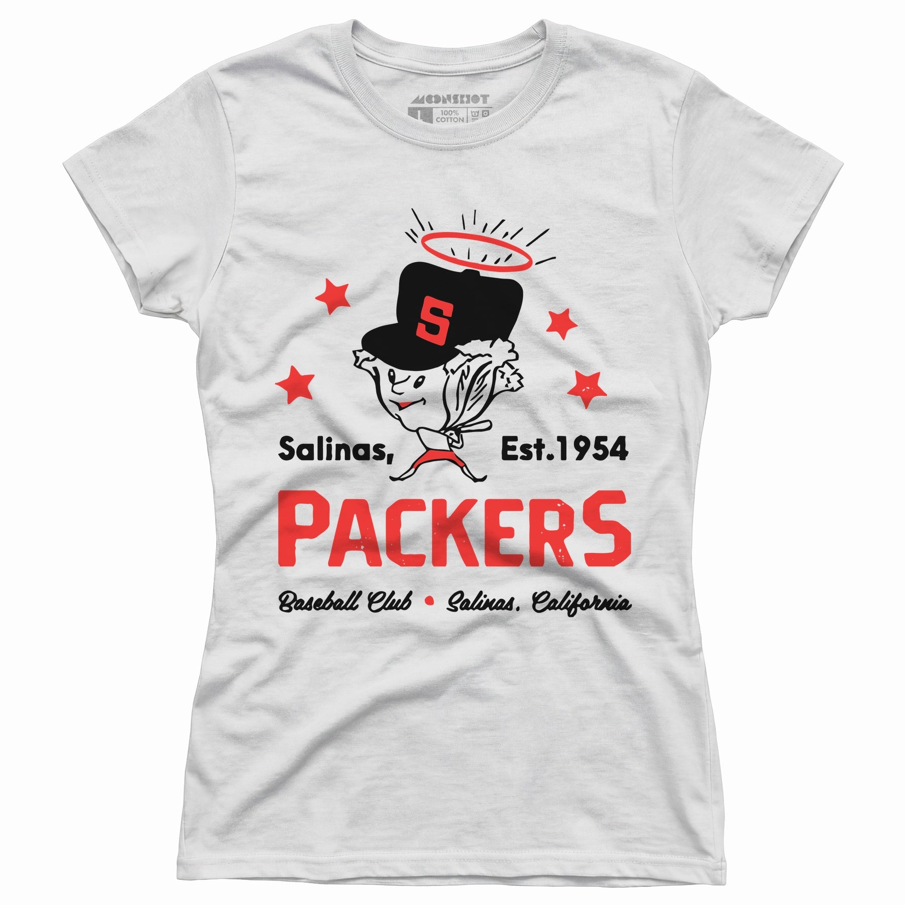 Salinas Packers - California - Vintage Defunct Baseball Teams - Women's T-Shirt