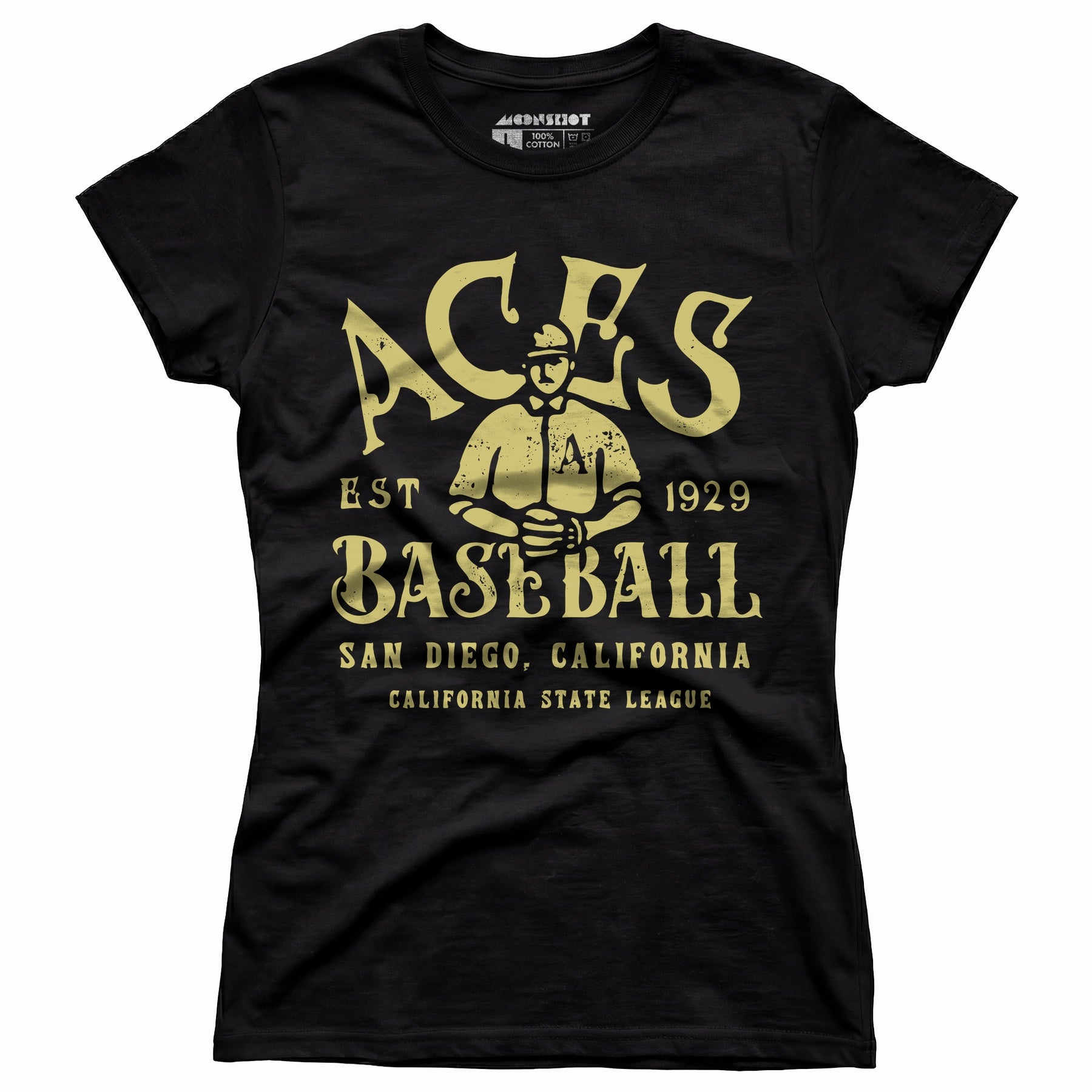 San Diego Aces - California - Vintage Defunct Baseball Teams - Women's T-Shirt
