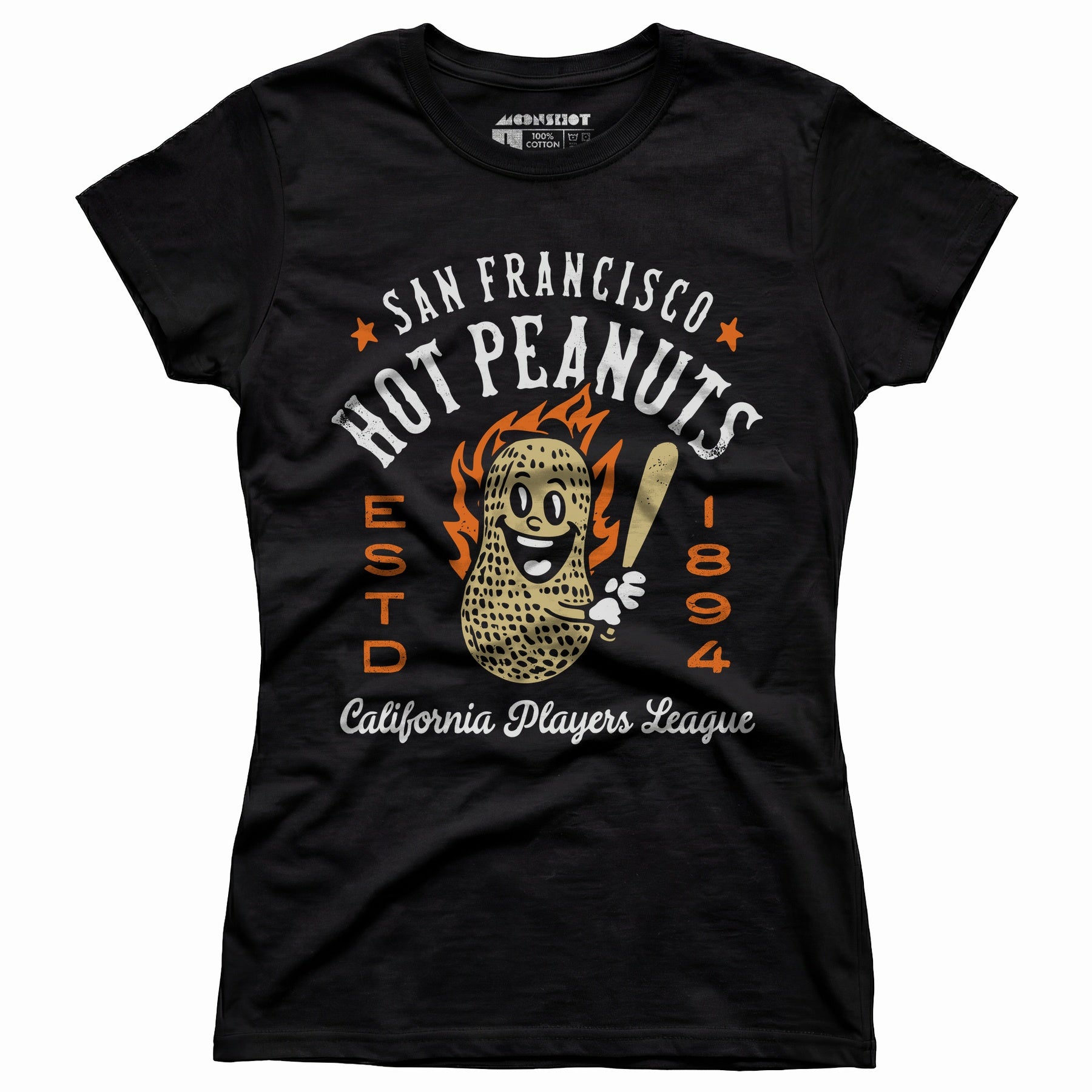 San Francisco Hot Peanuts - California - Vintage Defunct Baseball Teams - Women's T-Shirt
