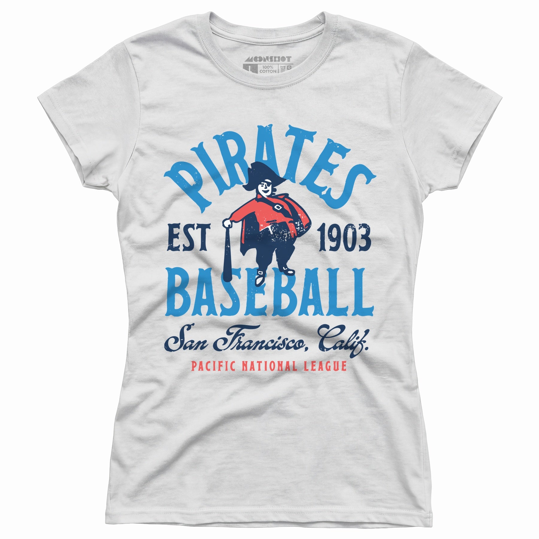 San Francisco Pirates - California - Vintage Defunct Baseball Teams - Women's T-Shirt