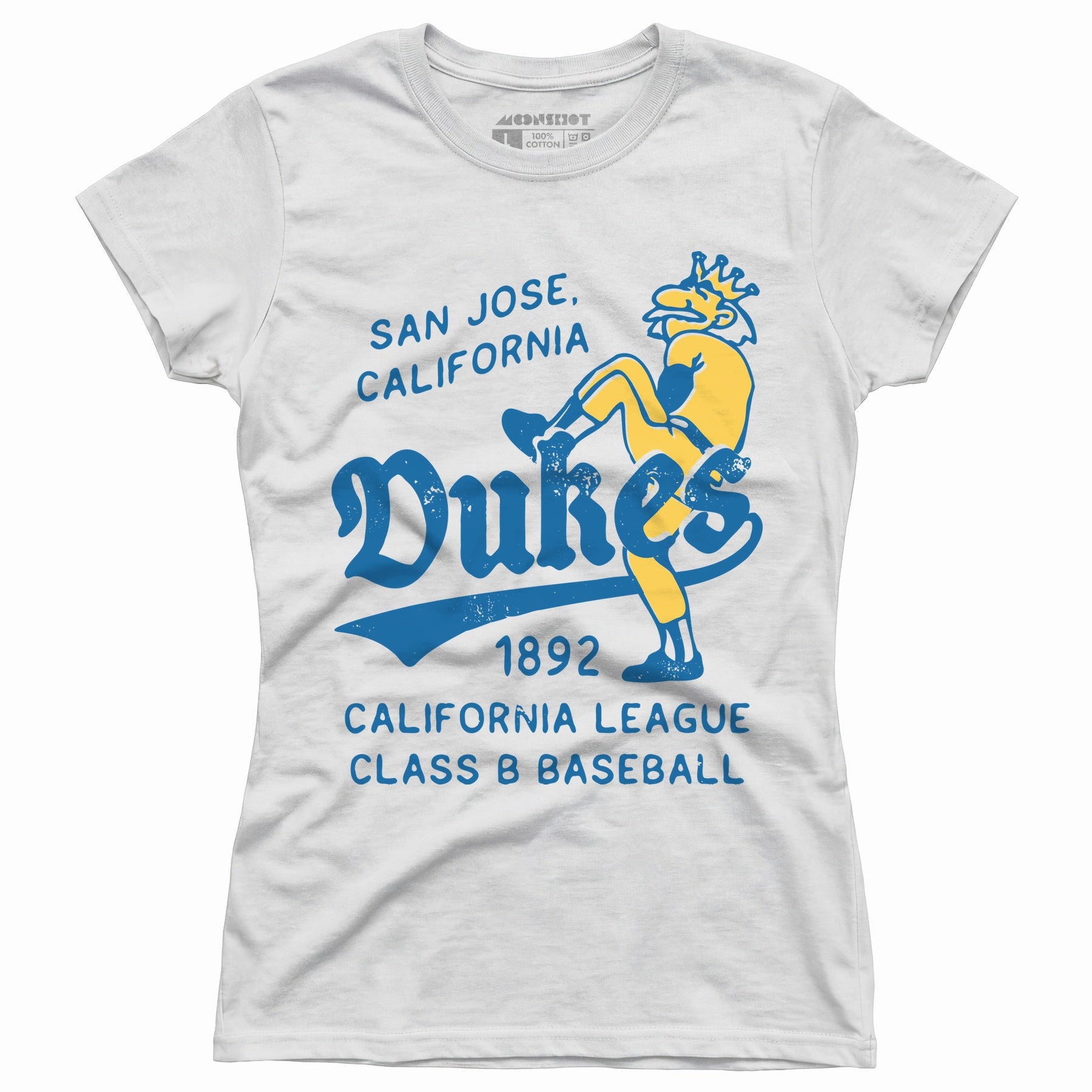San Jose Dukes - California - Vintage Defunct Baseball Teams - Women's T-Shirt