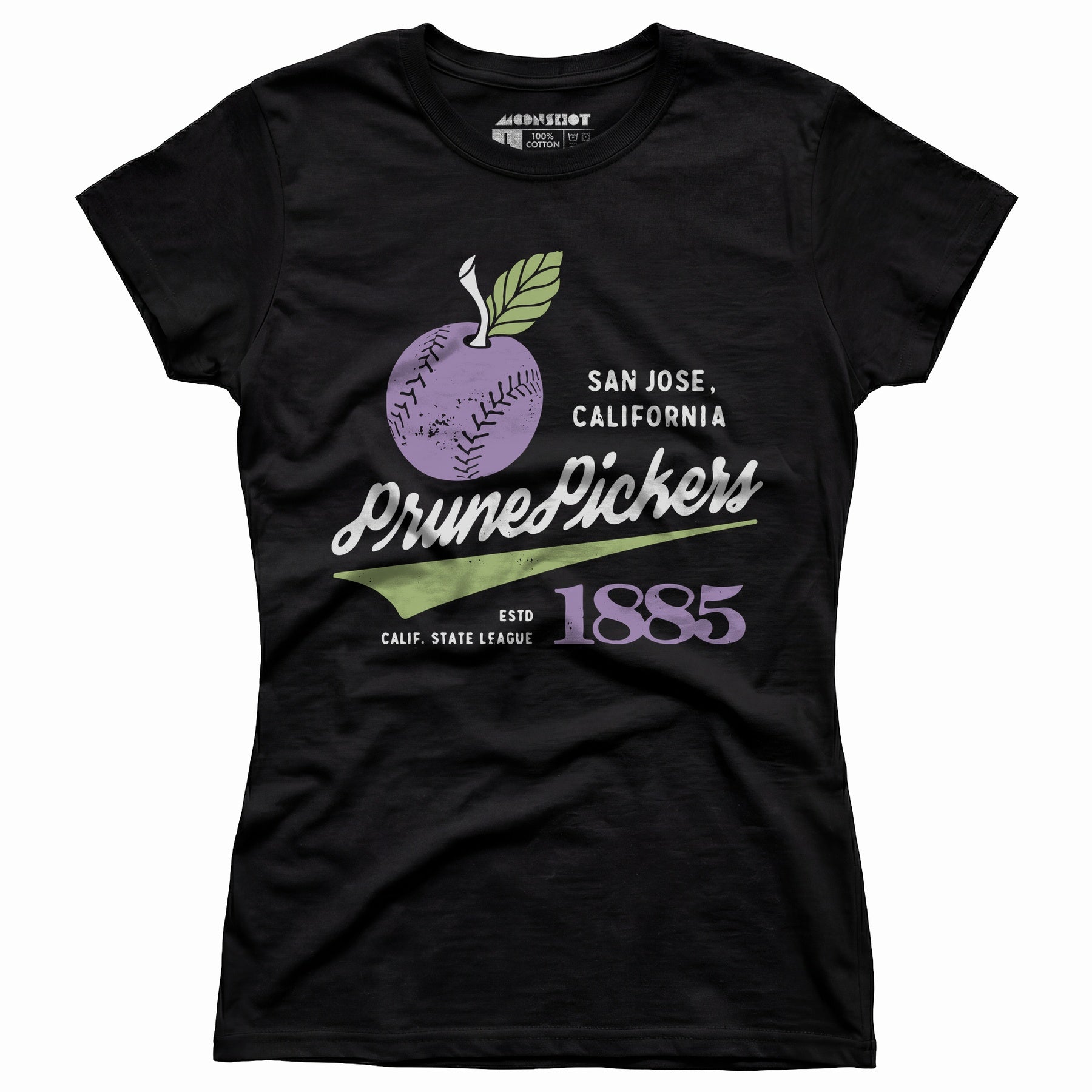 San Jose Prune Pickers - California - Vintage Defunct Baseball Teams - Women's T-Shirt