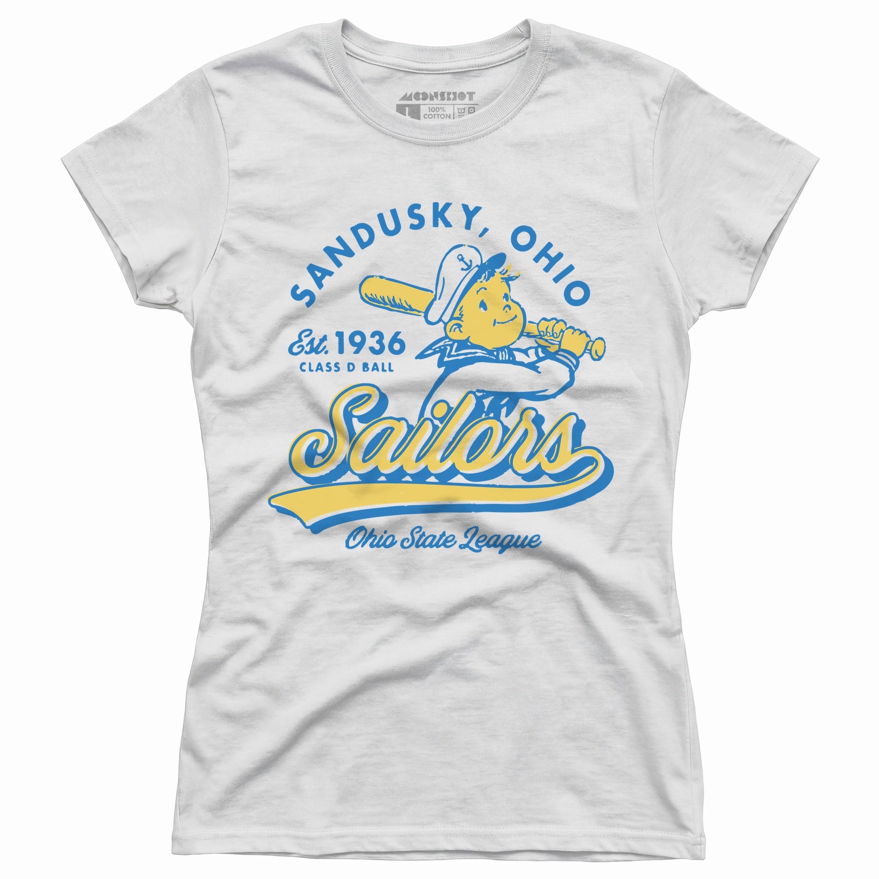 Sandusky Sailors - Ohio - Vintage Defunct Baseball Teams - Women's T-Shirt