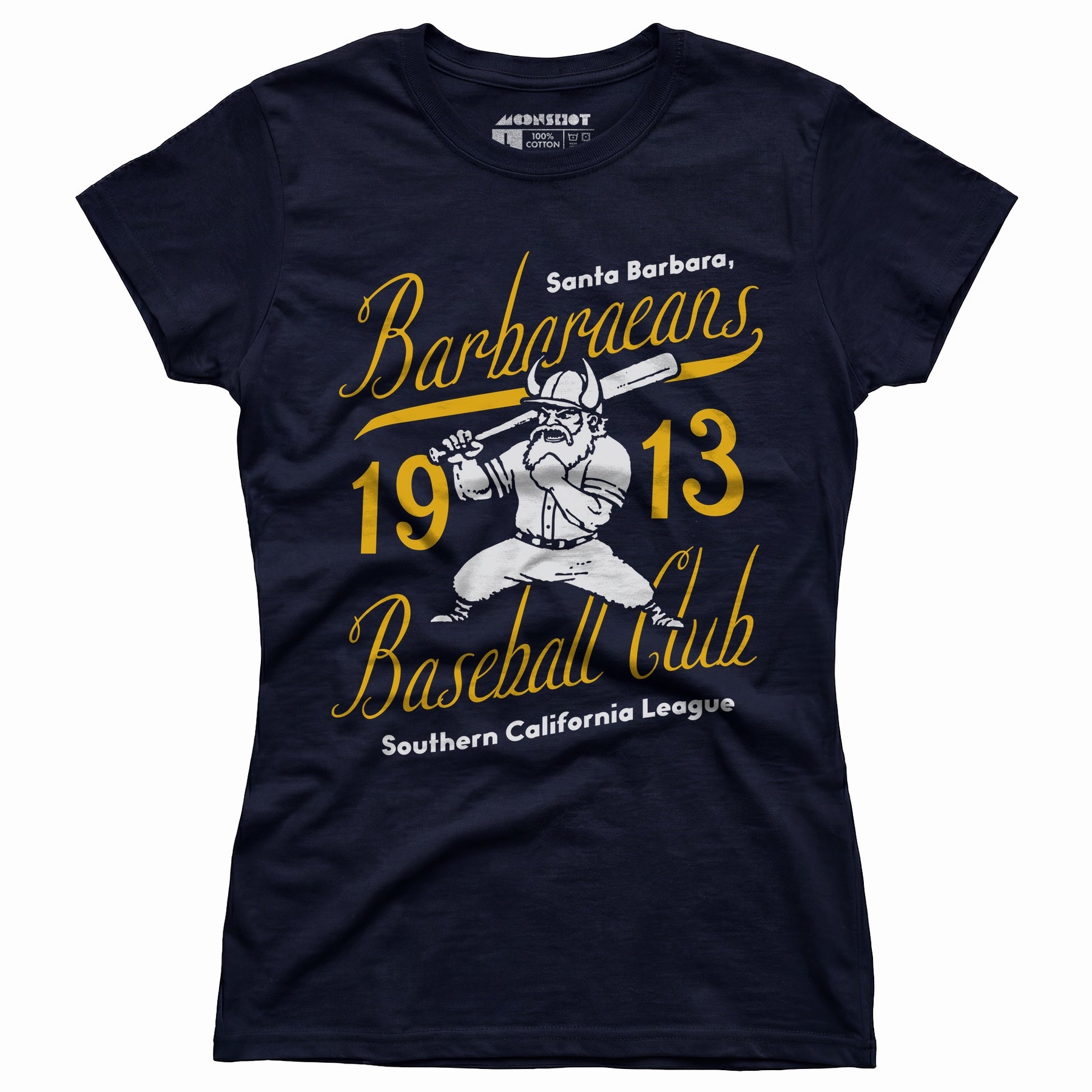 Santa Barbara Barbaraeans - California - Vintage Defunct Baseball Teams - Women's T-Shirt