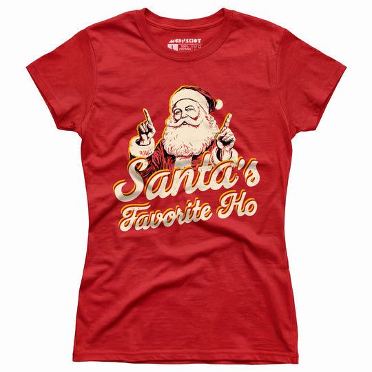 Santa's Favorite Ho - Women's T-Shirt