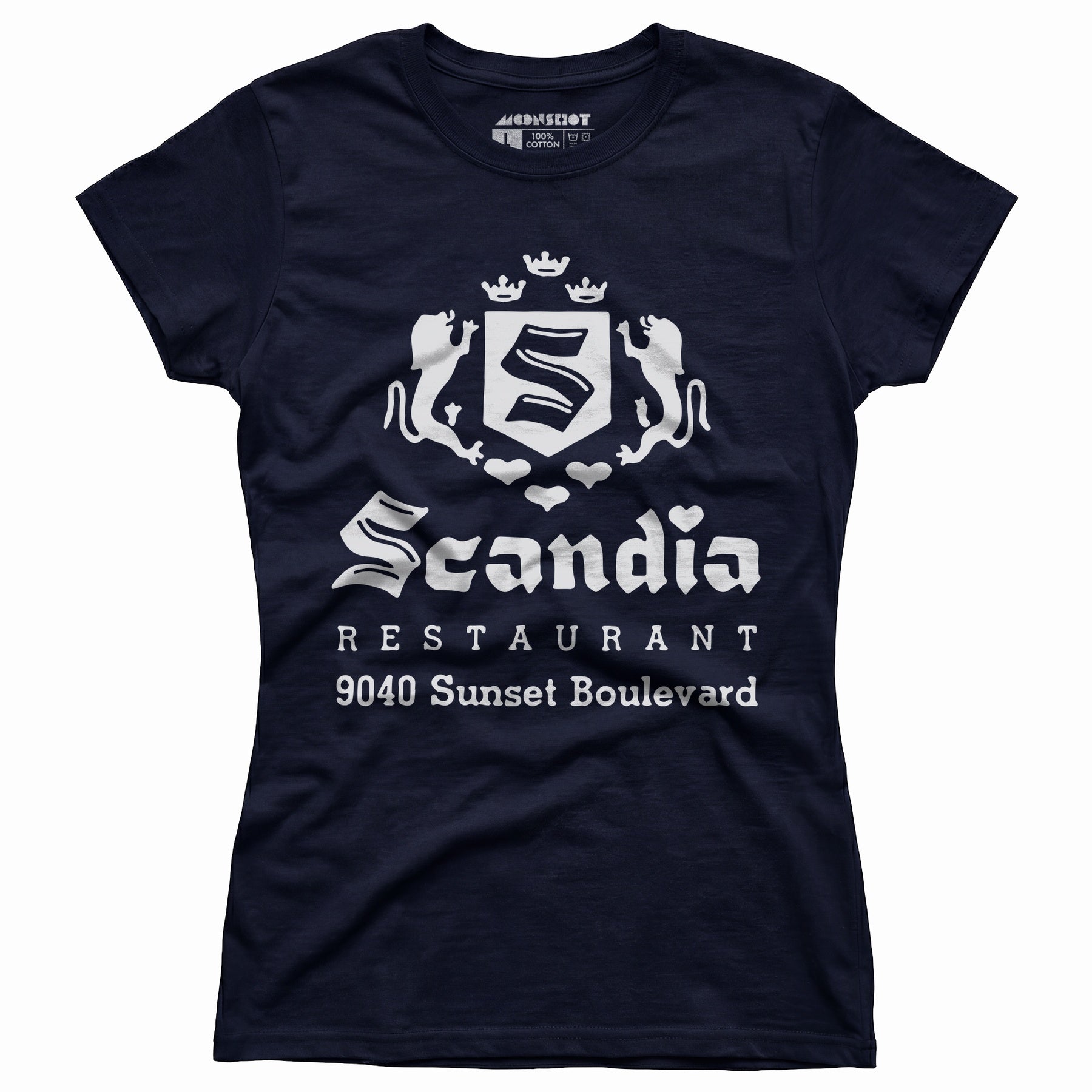Scandia - West Hollywood, CA - Vintage Restaurant - Women's T-Shirt