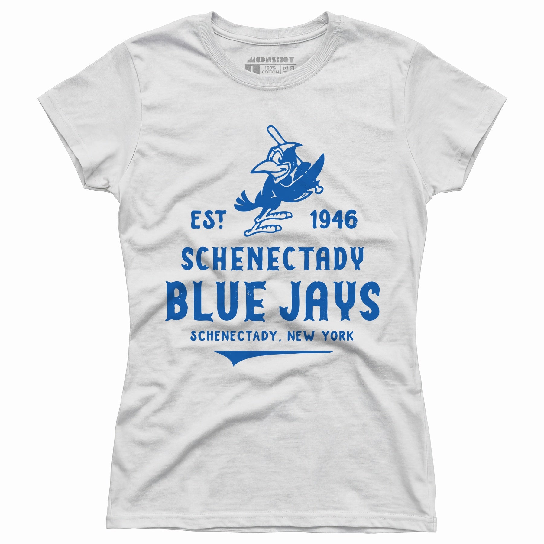 Schenectady Blue Jays - New York - Vintage Defunct Baseball Teams - Women's T-Shirt