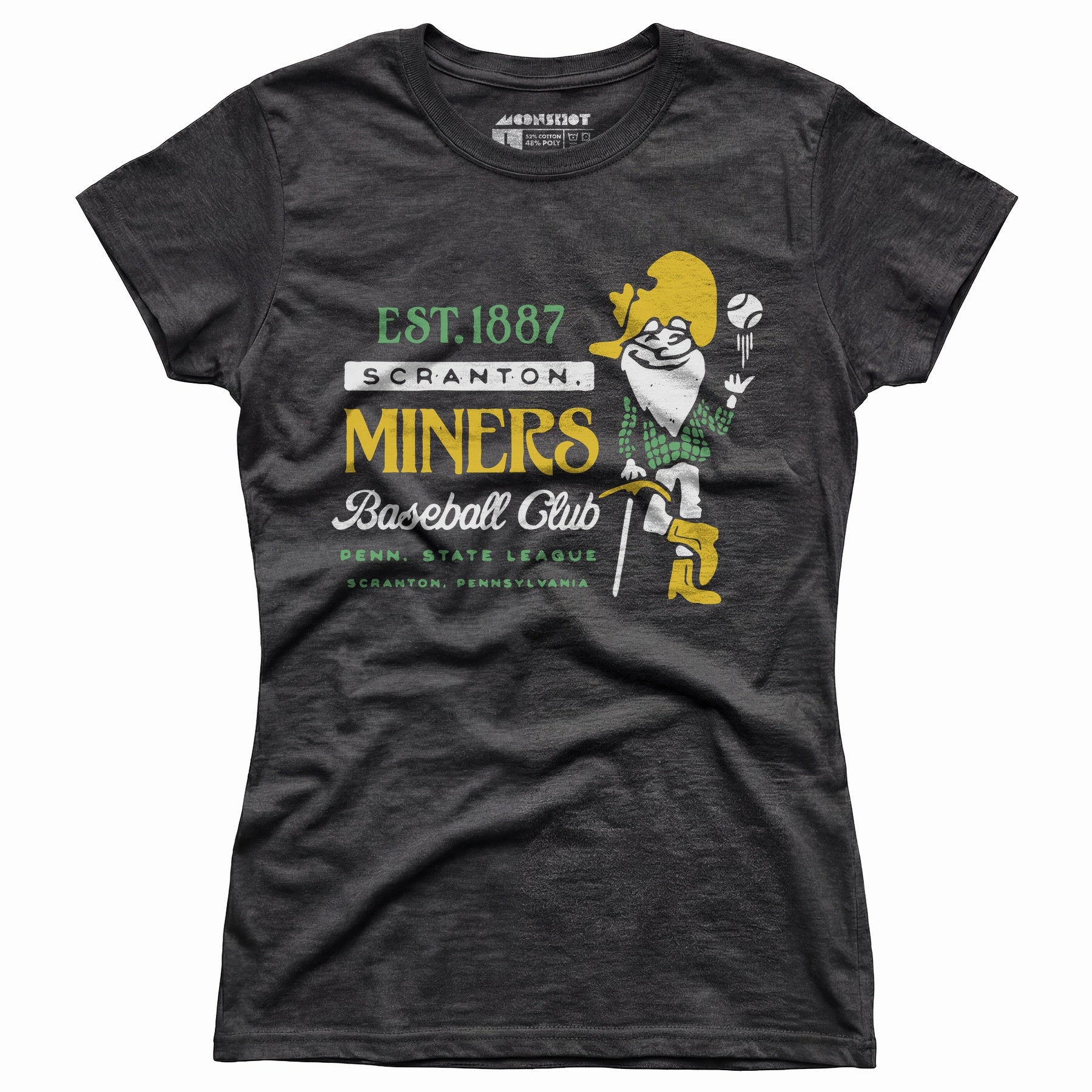 Scranton Miners - Pennsylvania - Vintage Defunct Baseball Teams - Women's T-Shirt