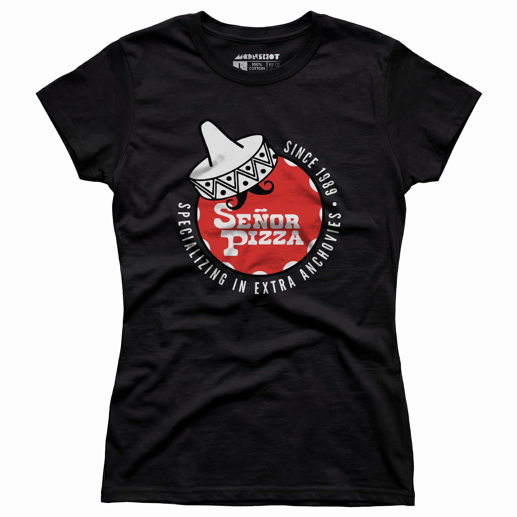 Señor Pizza - Extra Anchovies - Women's T-Shirt