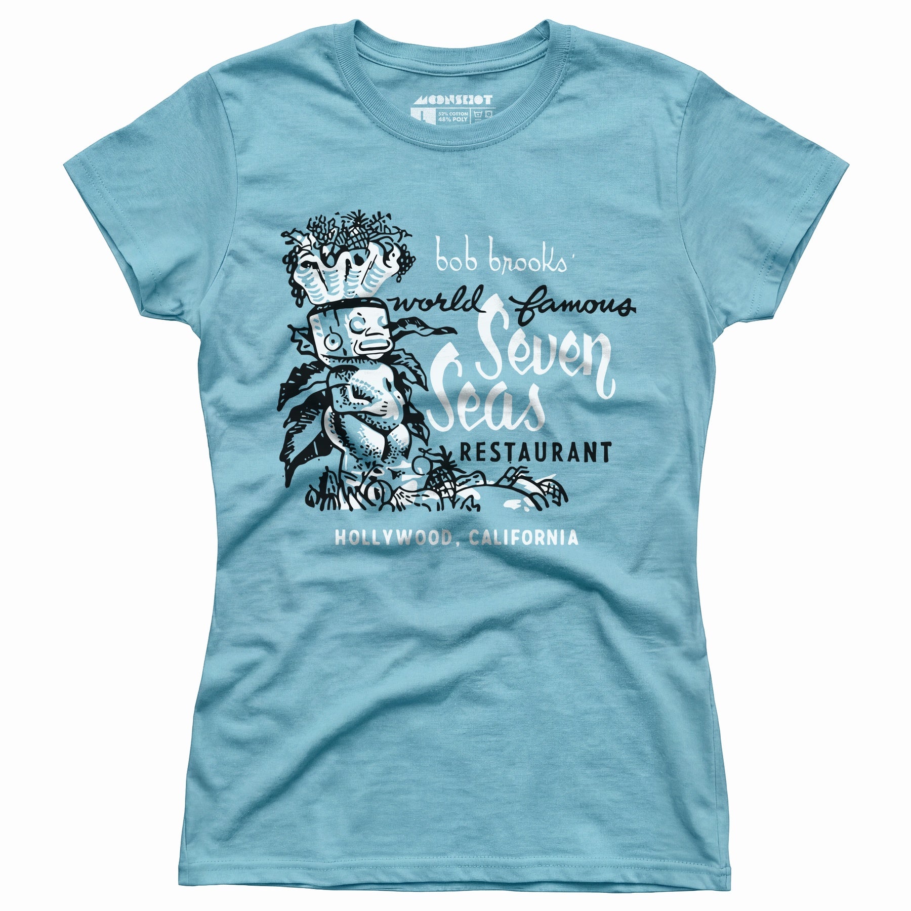 Seven Seas - Hollywood, CA - Vintage Tiki Bar - Women's T-Shirt