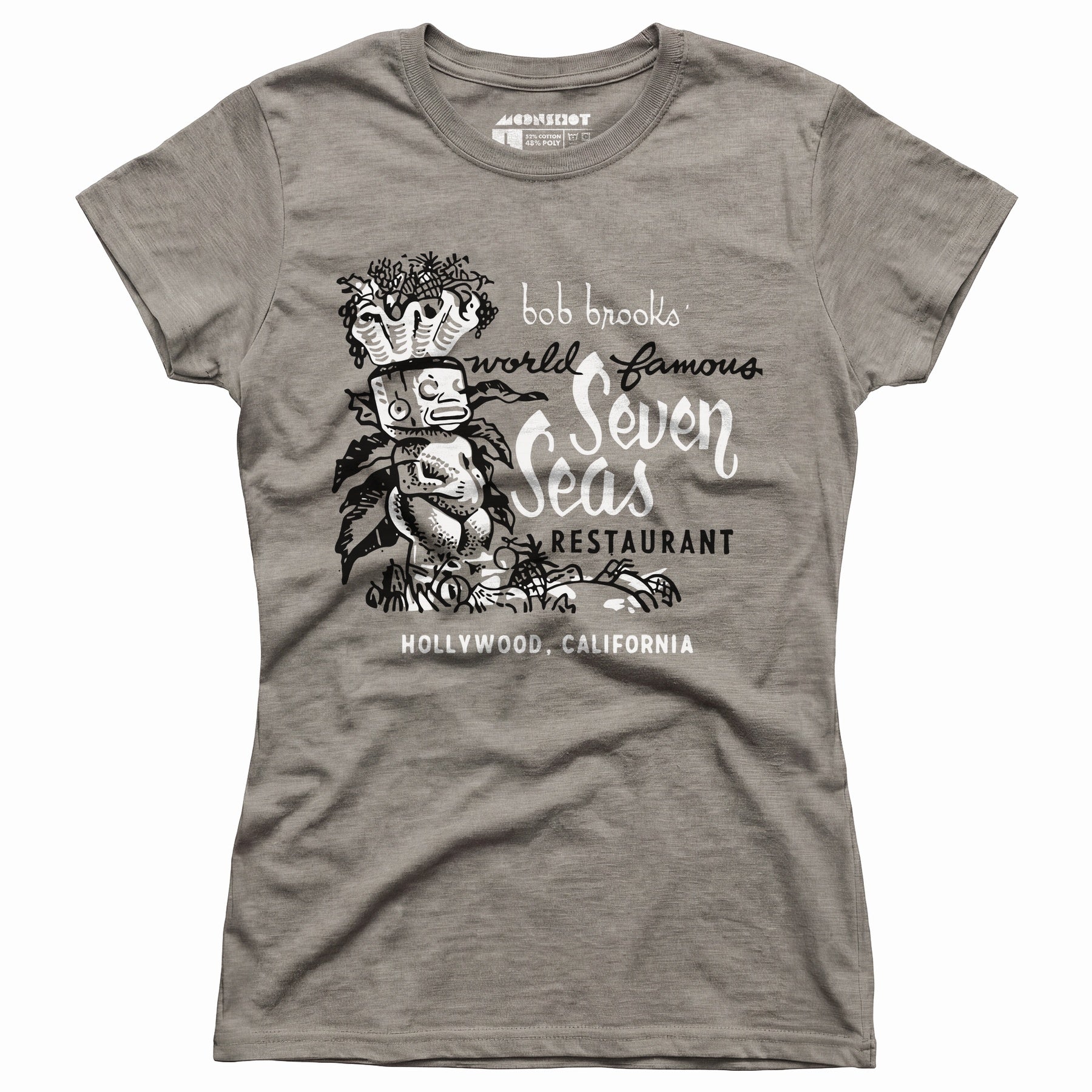 Seven Seas - Hollywood, CA - Vintage Tiki Bar - Women's T-Shirt
