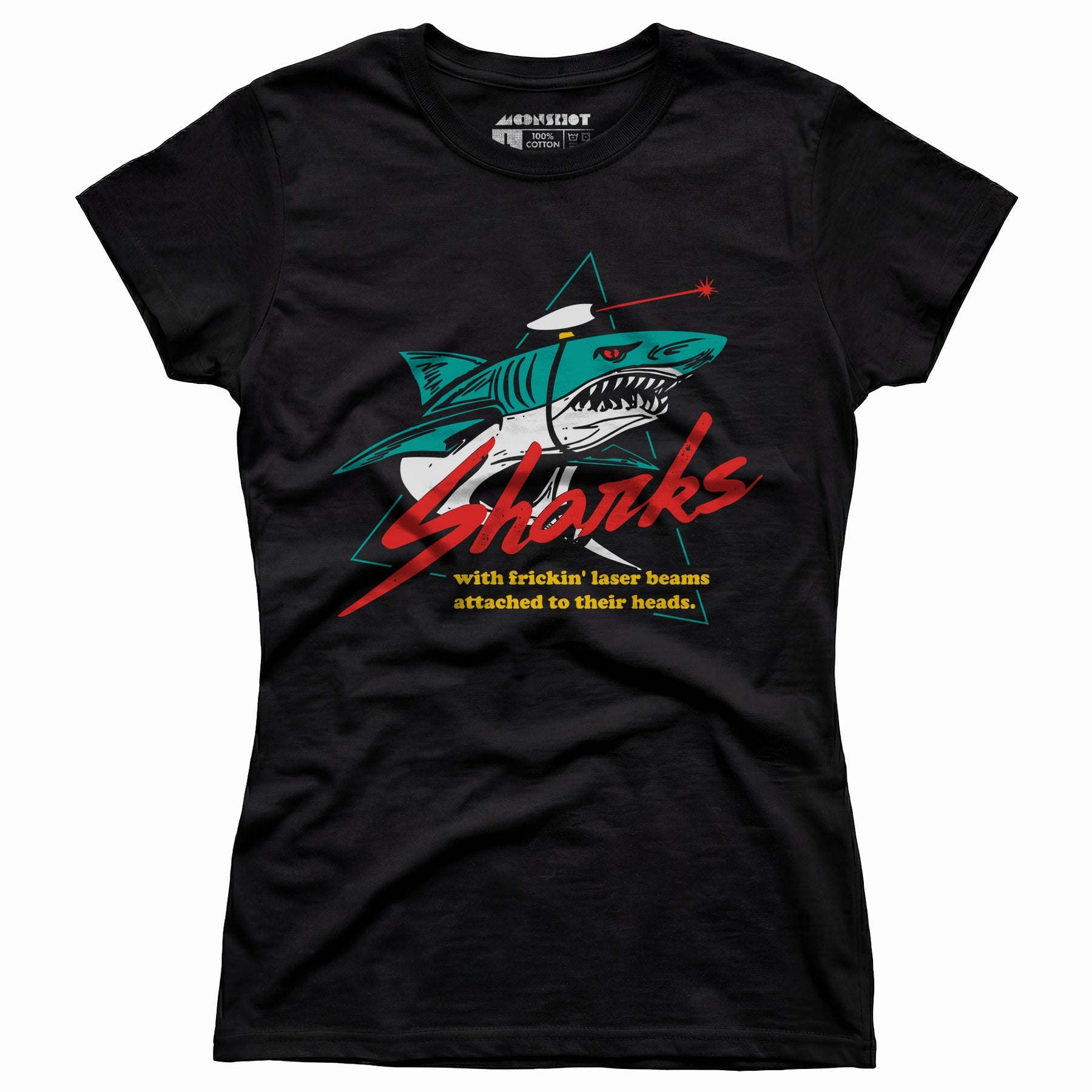 Sharks With Frickin' Laser Beams Attached to Their Heads - Women's T-Shirt