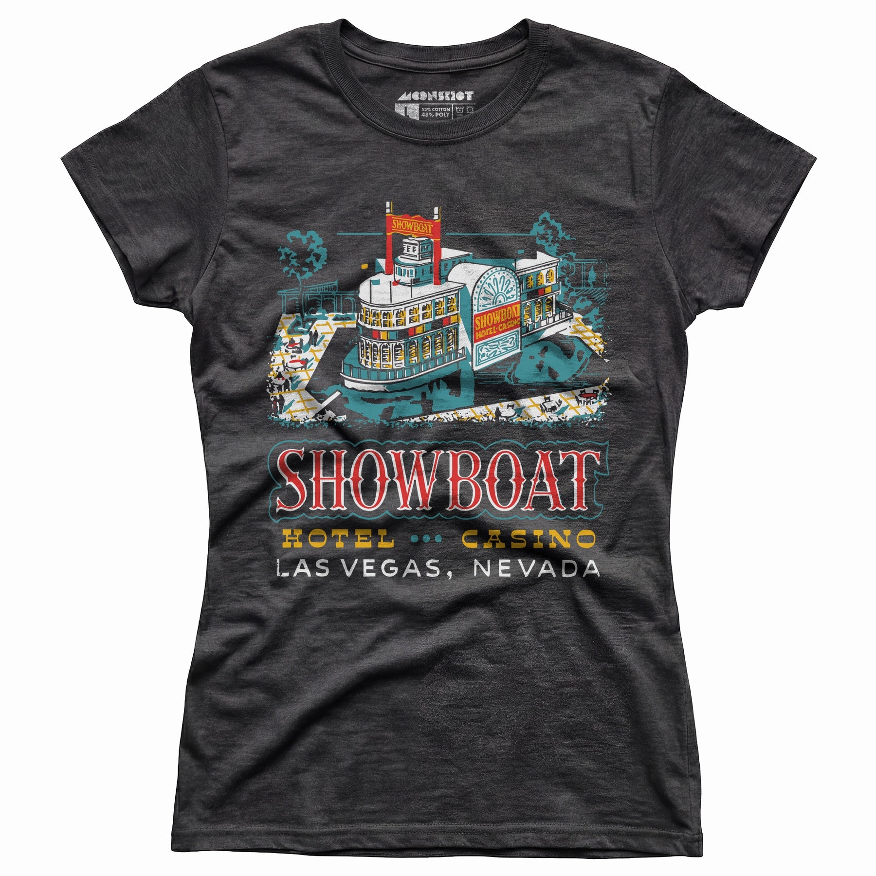 Showboat Hotel & Casino v2 - Vintage Las Vegas - Women's T-Shirt