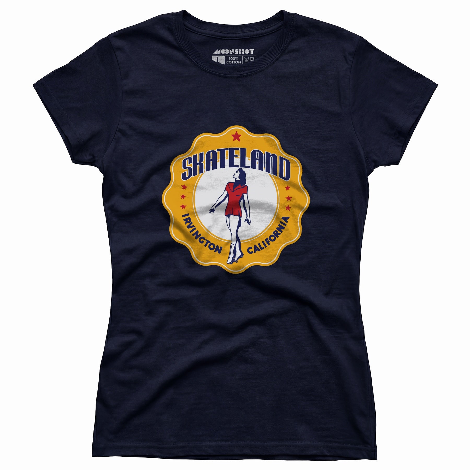 Skateland - Irvington, CA - Vintage Roller Rink - Women's T-Shirt