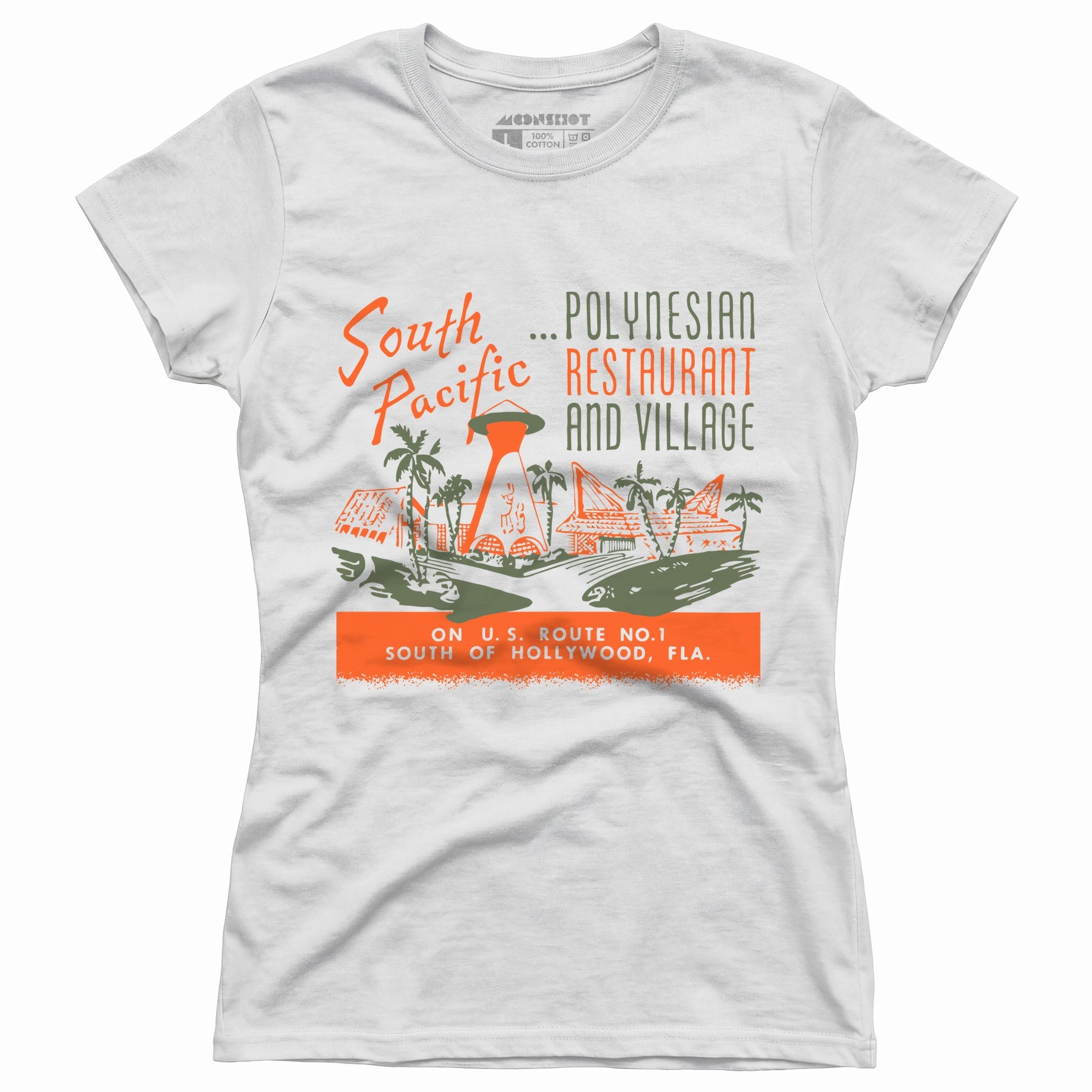 South Pacific - Hallandale Beach, FL - Vintage Tiki Bar - Women's T-Shirt