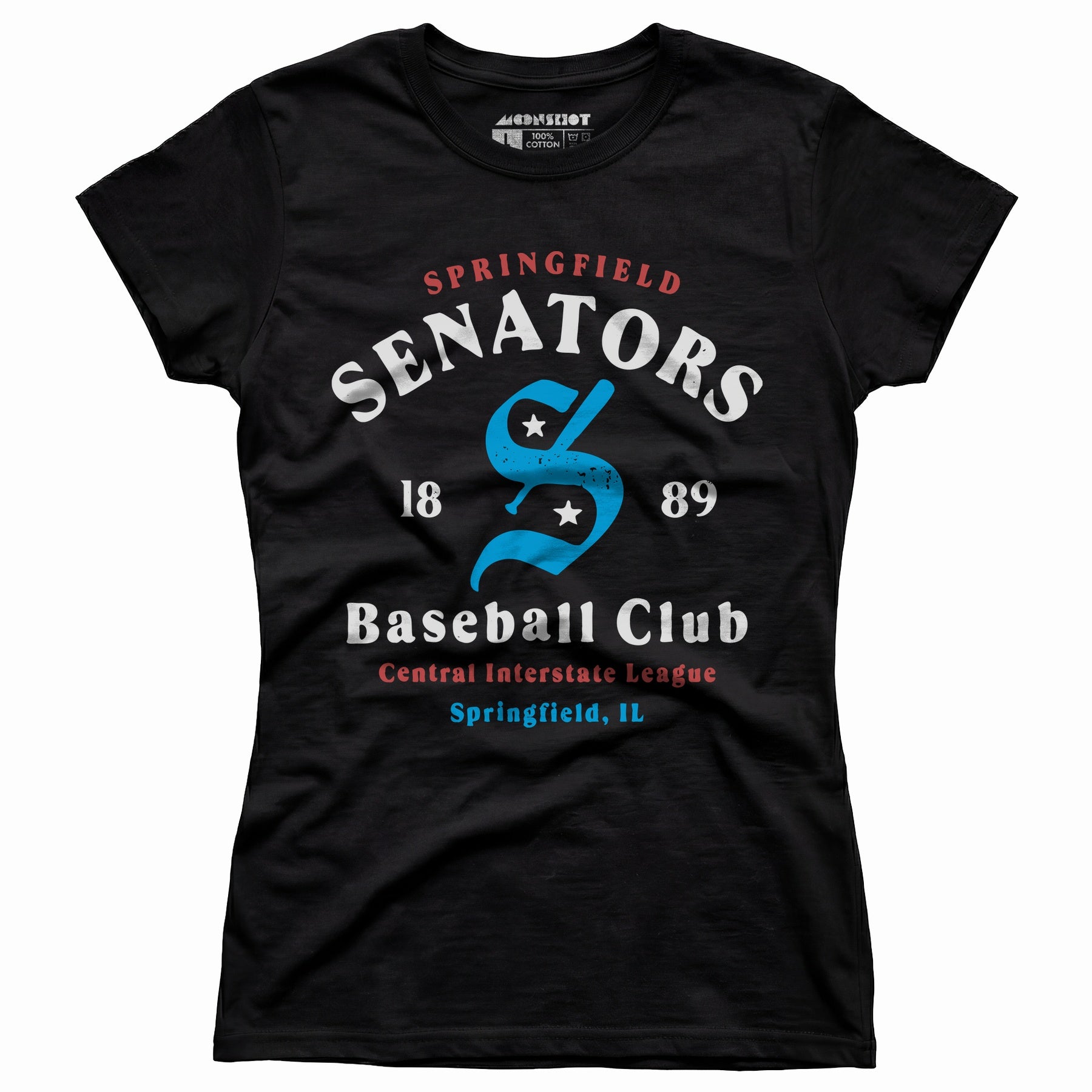 Springfield Senators - Illinois - Vintage Defunct Baseball Teams - Women's T-Shirt