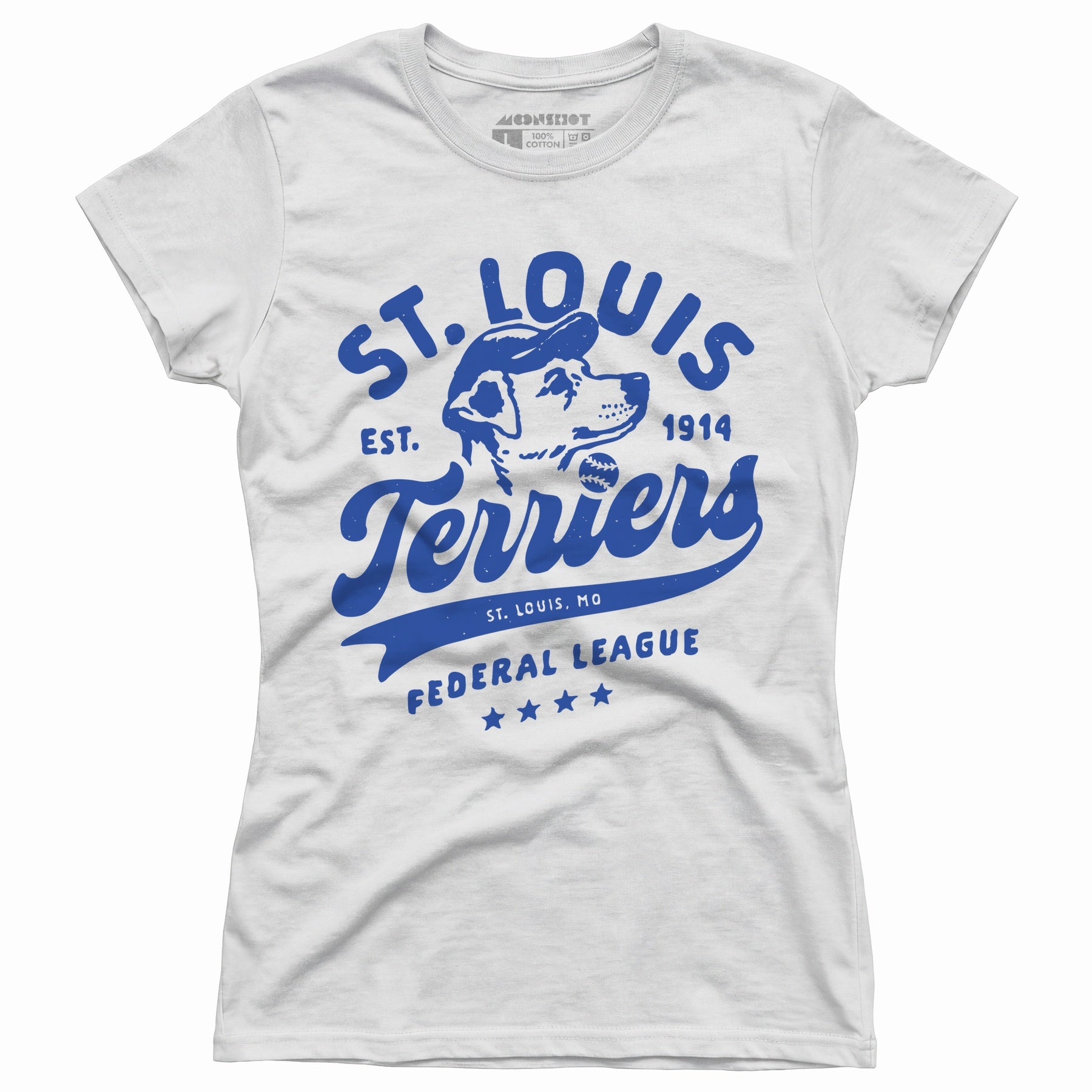 St. Louis Terriers - Missouri - Vintage Defunct Baseball Teams - Women's T-Shirt