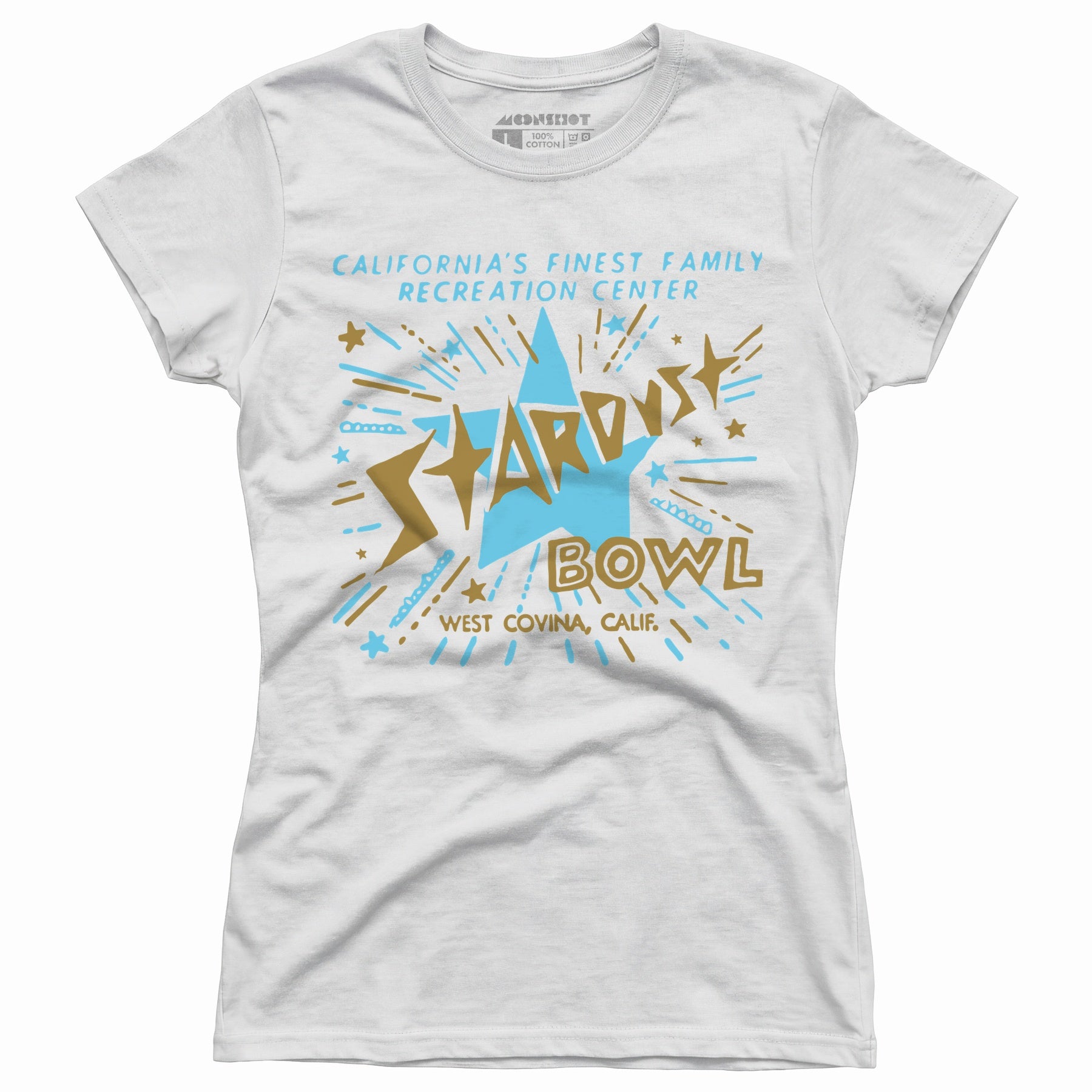 Stardust Bowl - West Covina, CA - Vintage Bowling Alley - Women's T-Shirt