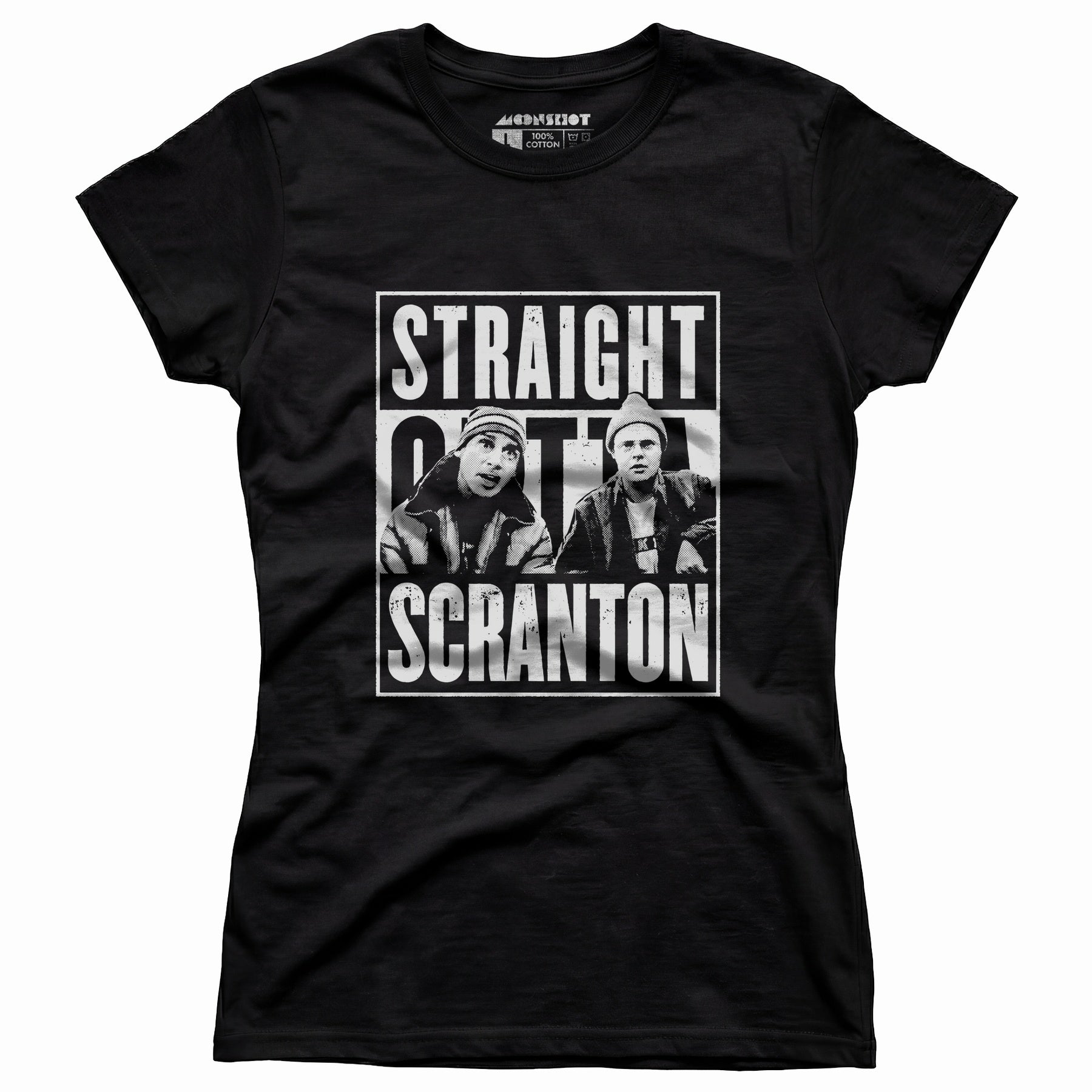 Straight Outta Scranton - Lazy Scranton - Women's T-Shirt