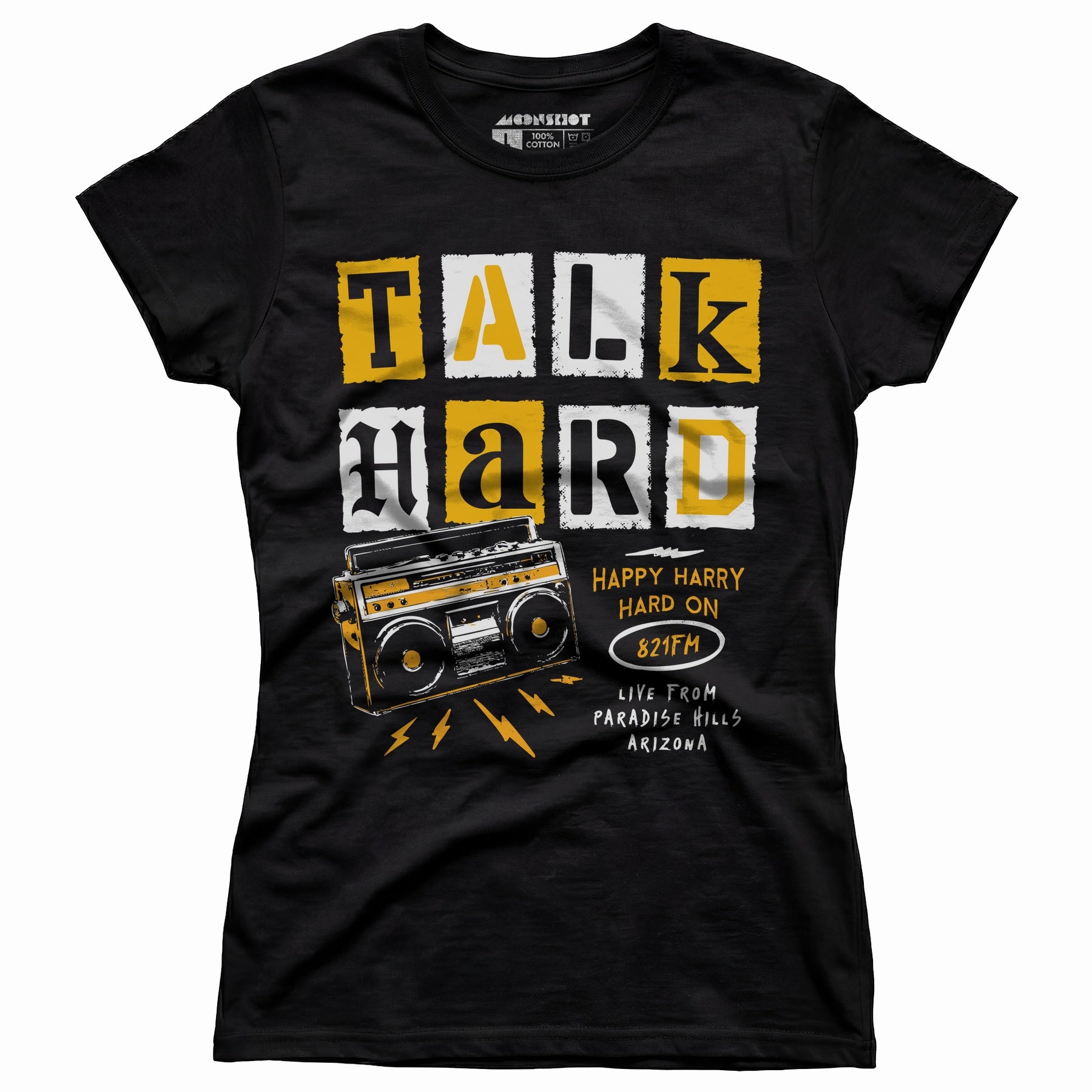 Talk Hard - Pump Up the Volume - Women's T-Shirt