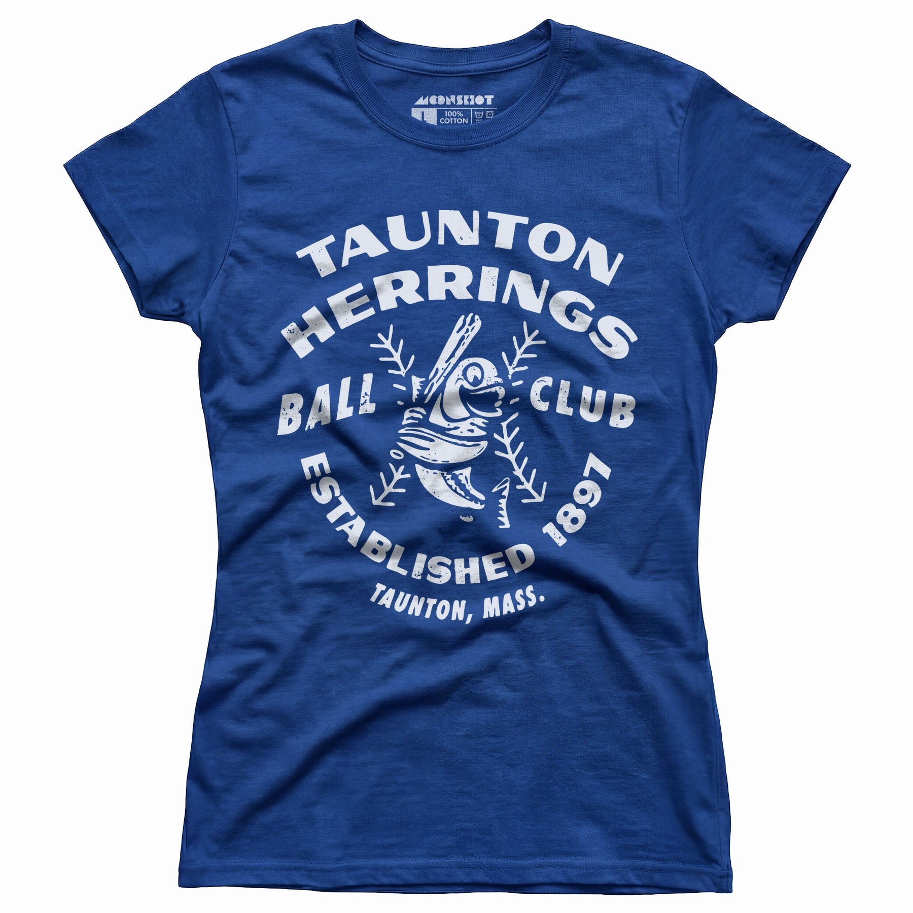 Taunton Herrings - Massachusetts - Vintage Defunct Baseball Teams - Women's T-Shirt