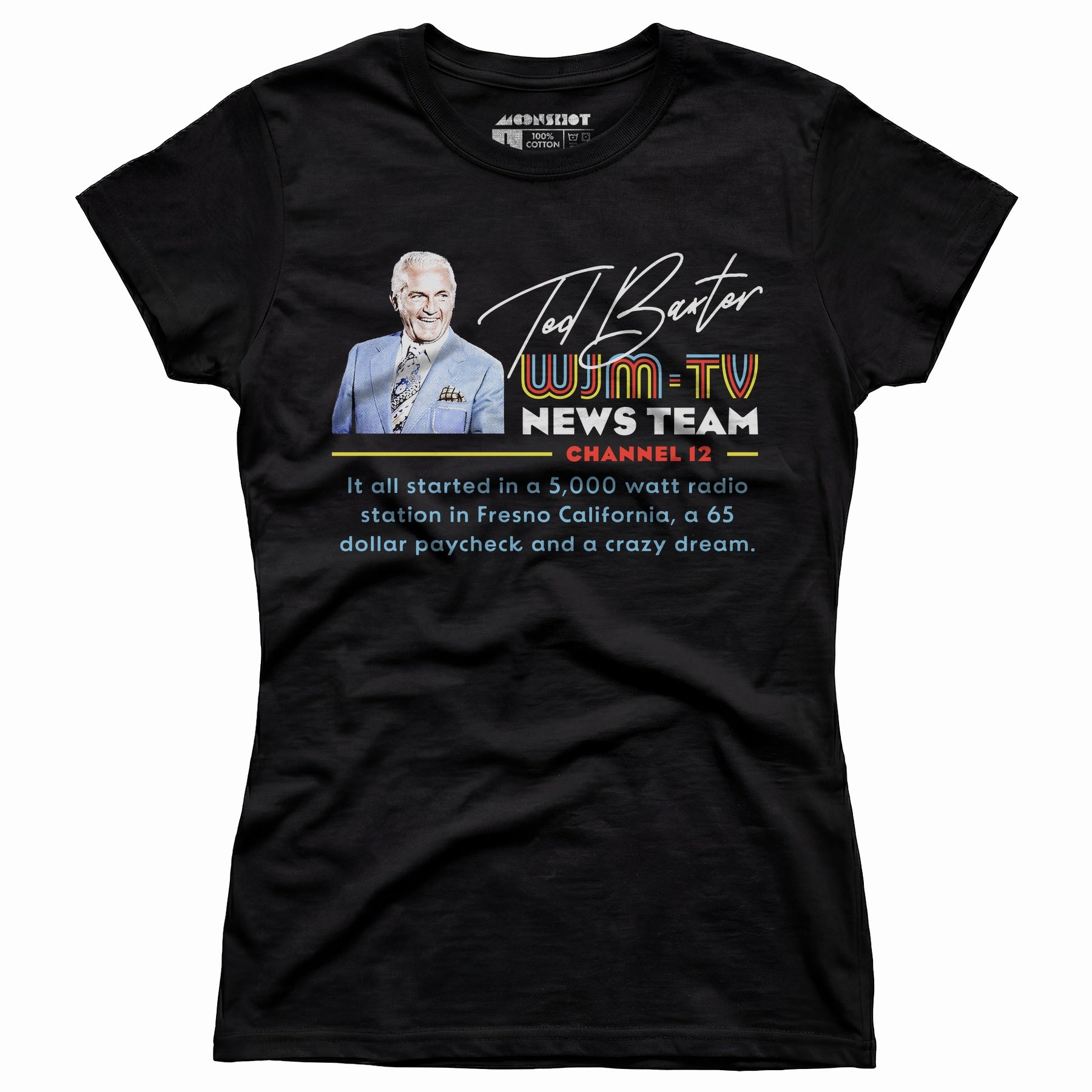 Ted Baxter - WJM-TV News Team - Women's T-Shirt